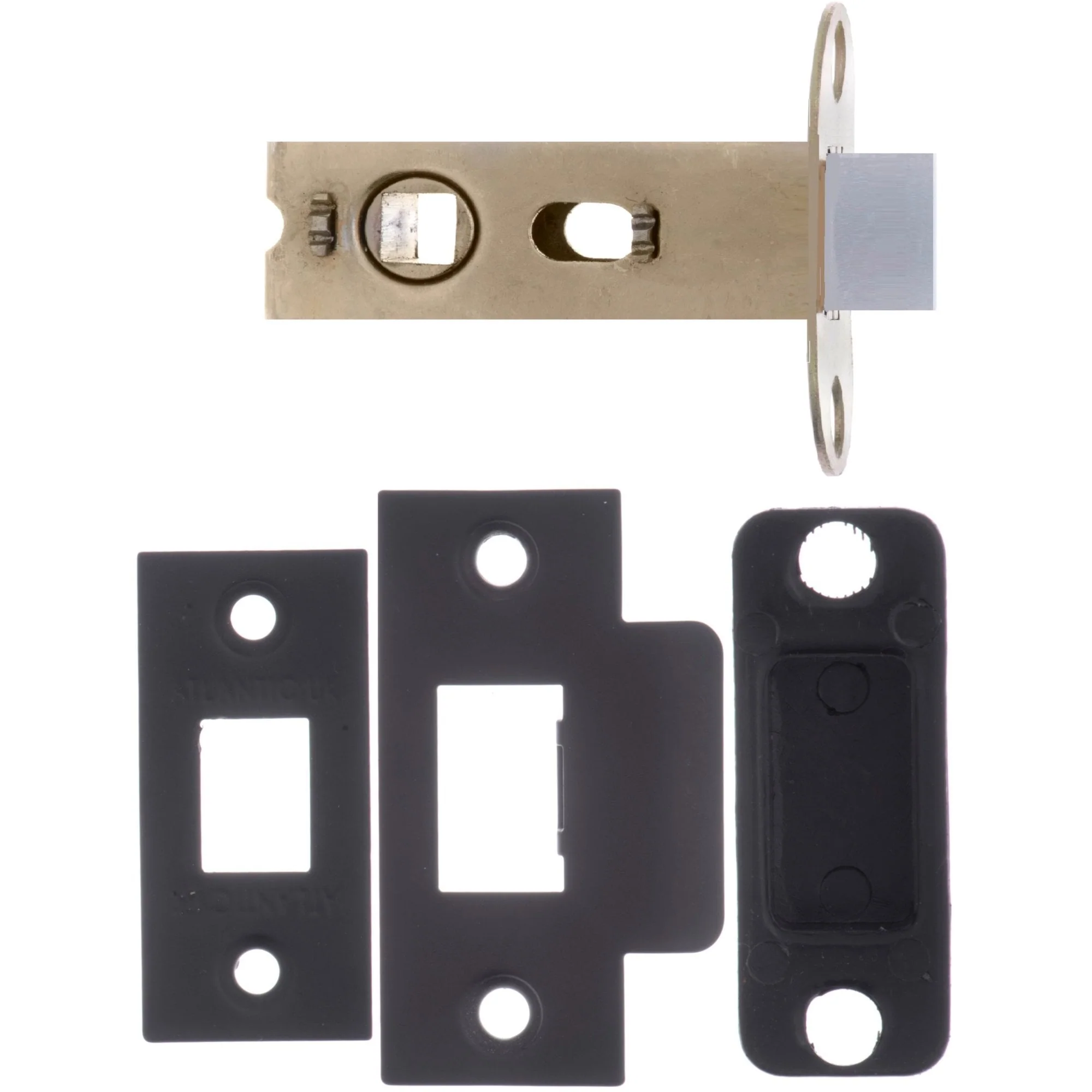 63mm (2.5'') Bolt Through Tubular Latch - Matt Black (77232)