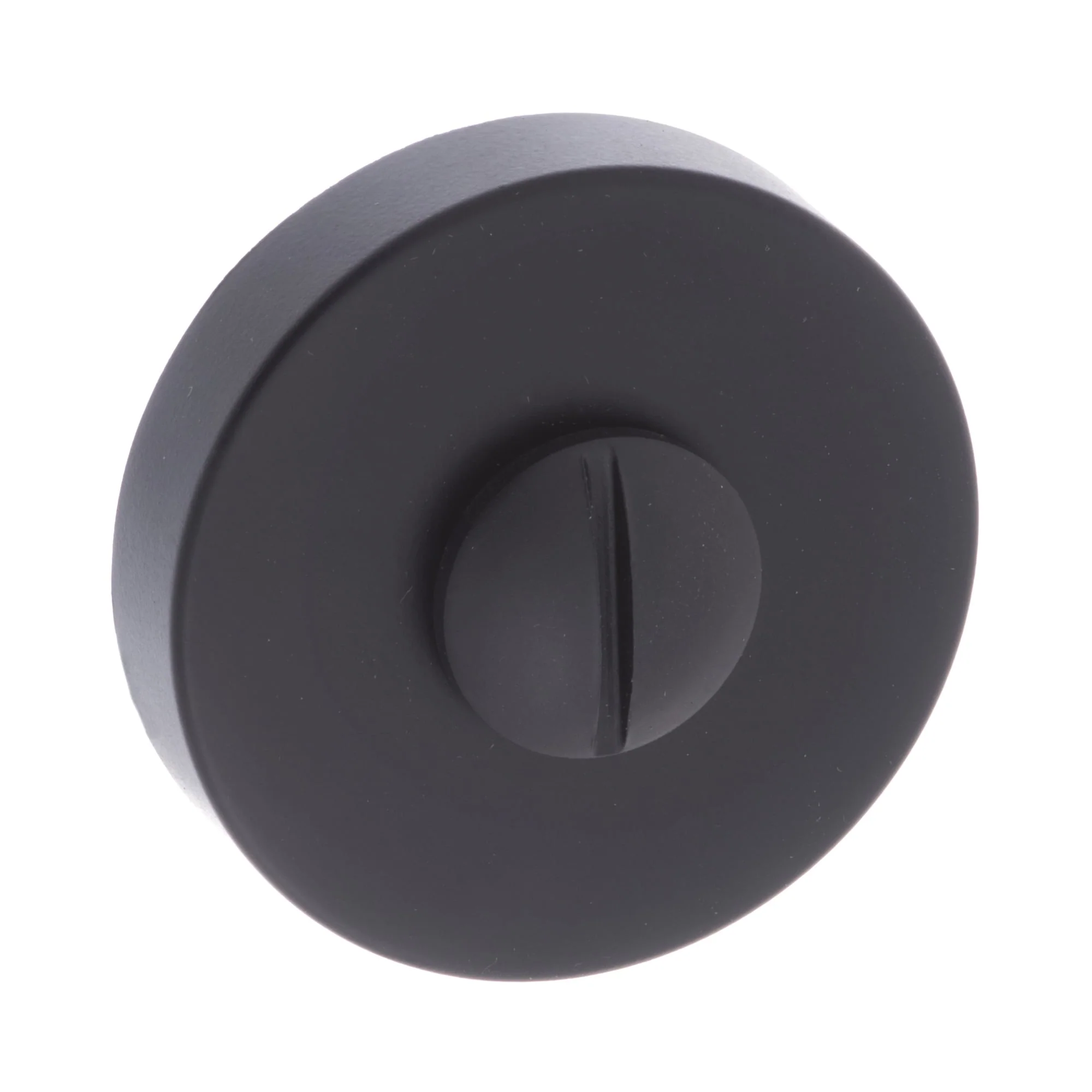 Forme Designer Round WC Turn and Release - Matt Black (52070) - Image 2