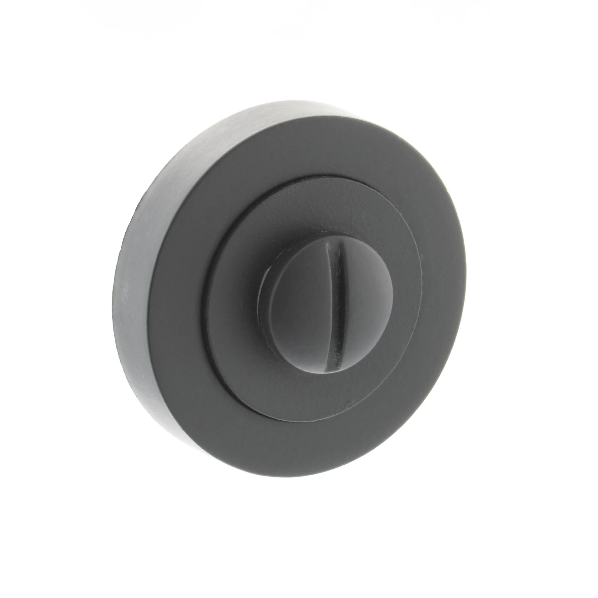 Status WC Turn and Release On Round Rose, Matt Black (87995) - Image 2