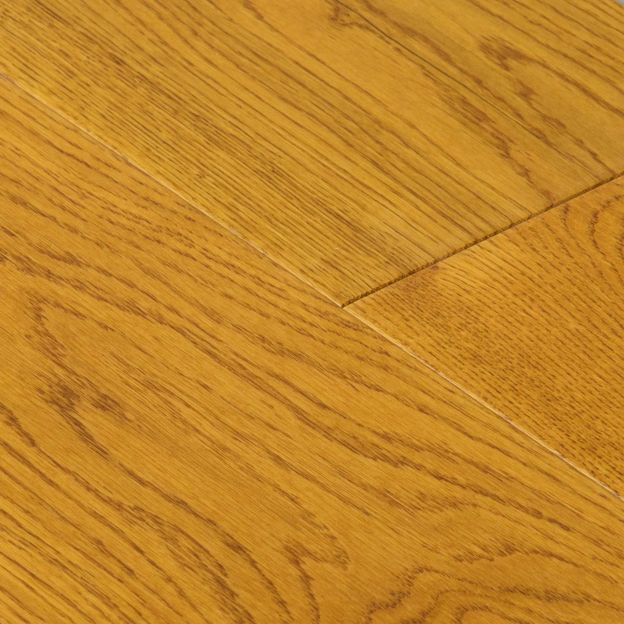 Golden Oak - 14mm UV Lacquered Engineered Real Wood Flooring - Image 3