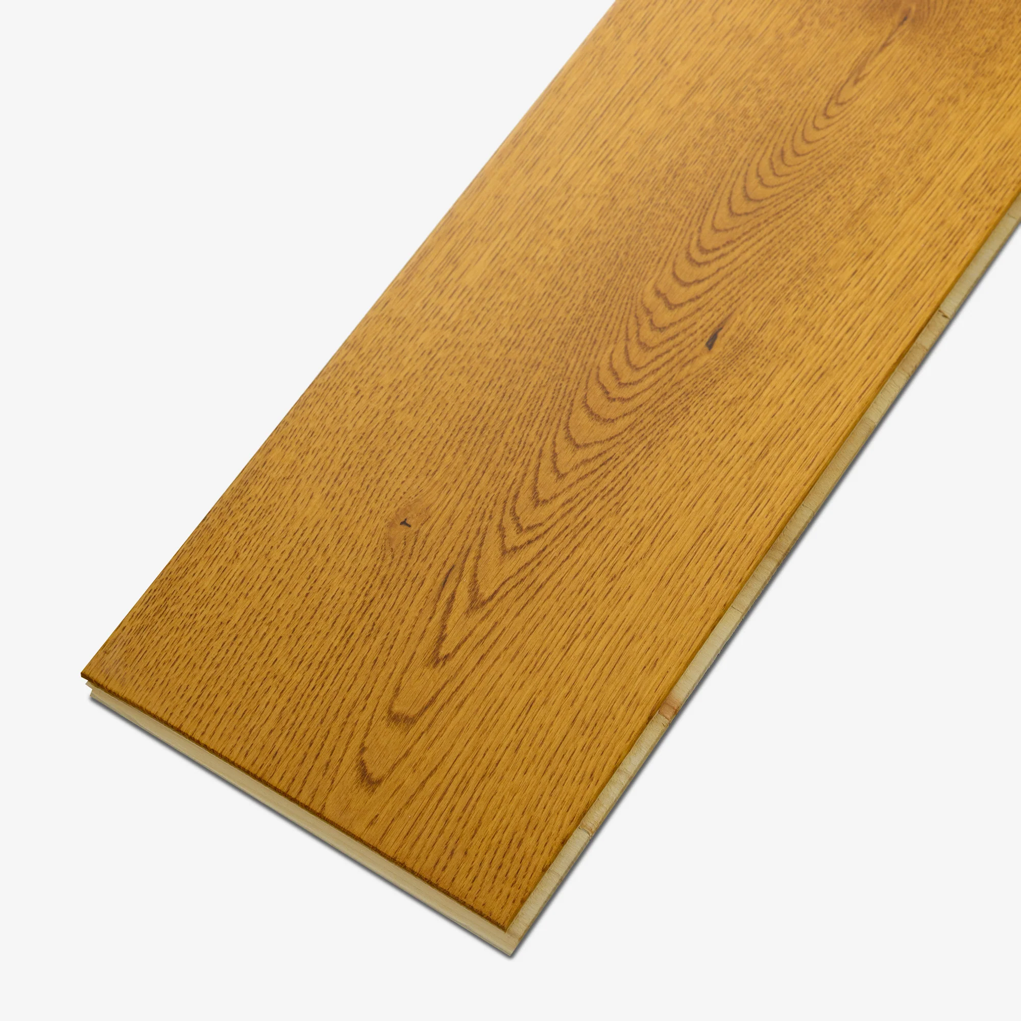 Golden Oak - 14mm Wide UV Lacquered Engineered Real Wood Flooring - Image 6