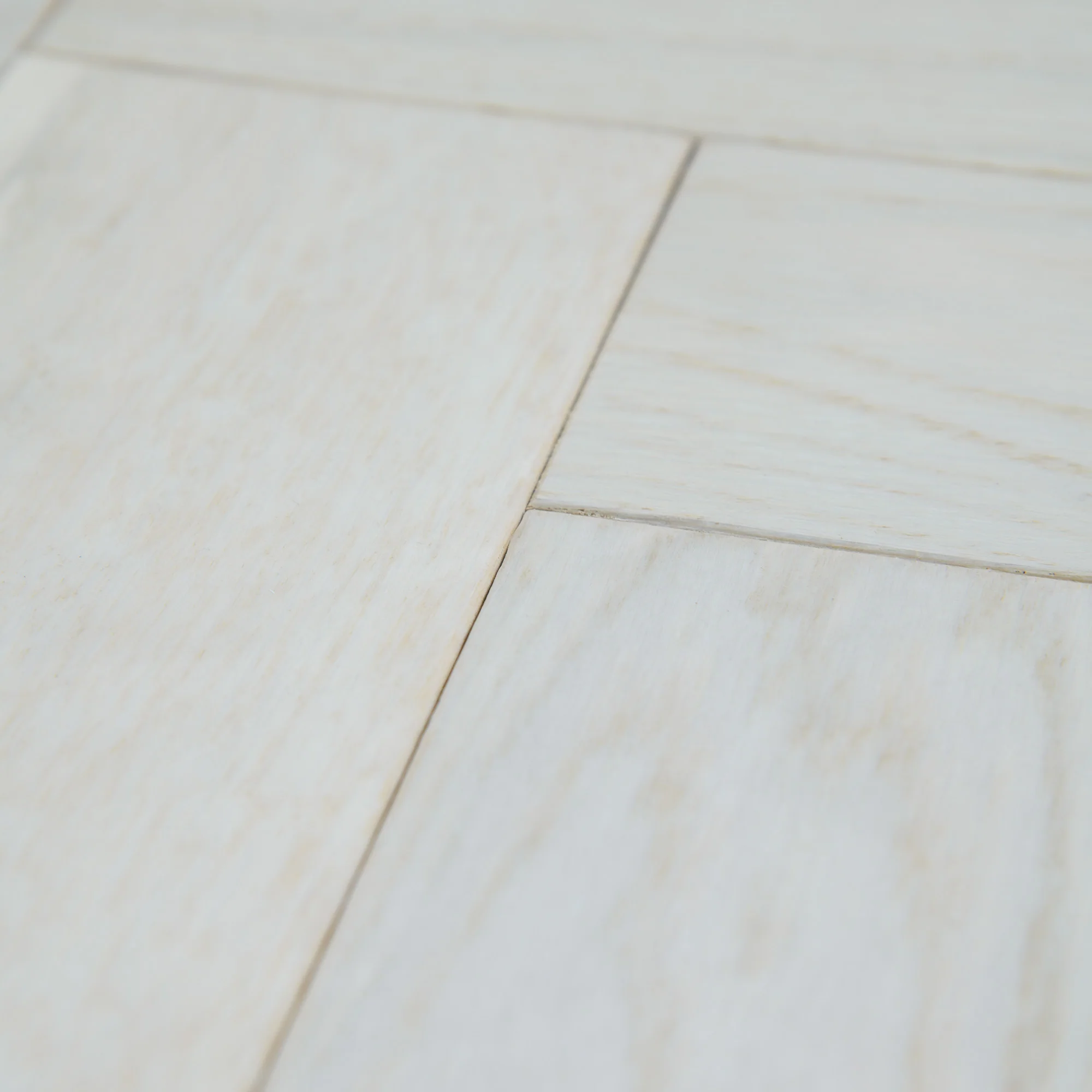 Ivory Oak - Herringbone 14mm UV Lacquered Engineered Real Wood Flooring - Image 5