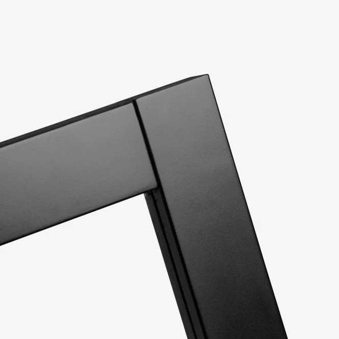 Jet Black Internal Fully Finished Industrial Studio 5 Light Clear Glass Made-to-Measure Door (120542) - Image 4