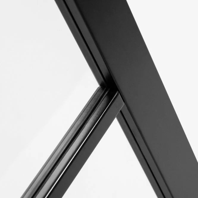 Jet Black Internal Fully Finished Industrial Studio 5 Light Clear Glass Made-to-Measure Door (120542) - Image 5