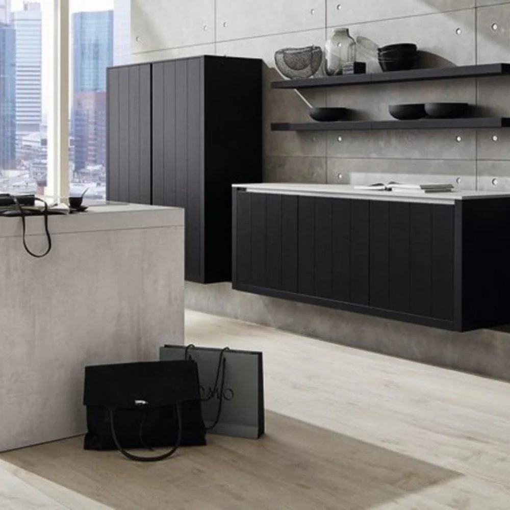 Art Opal Grey - Aqua Pro Concrete Water-Resistant 8mm Laminate Flooring (121455) - Image 3