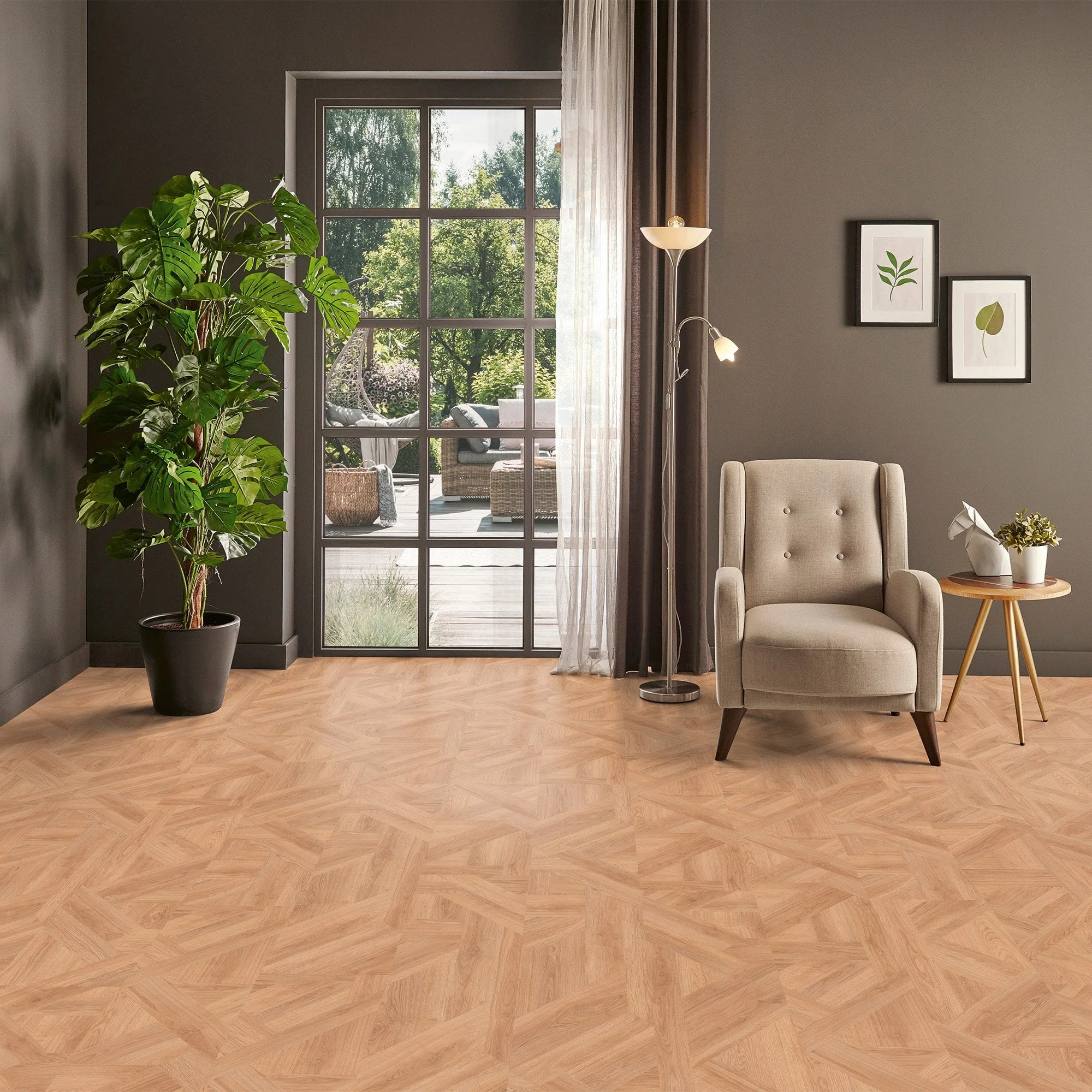 Elegant Aurelia - Aqua Pro Oak Milano Water-Resistant 8mm Laminate Flooring (121458) - Image 3