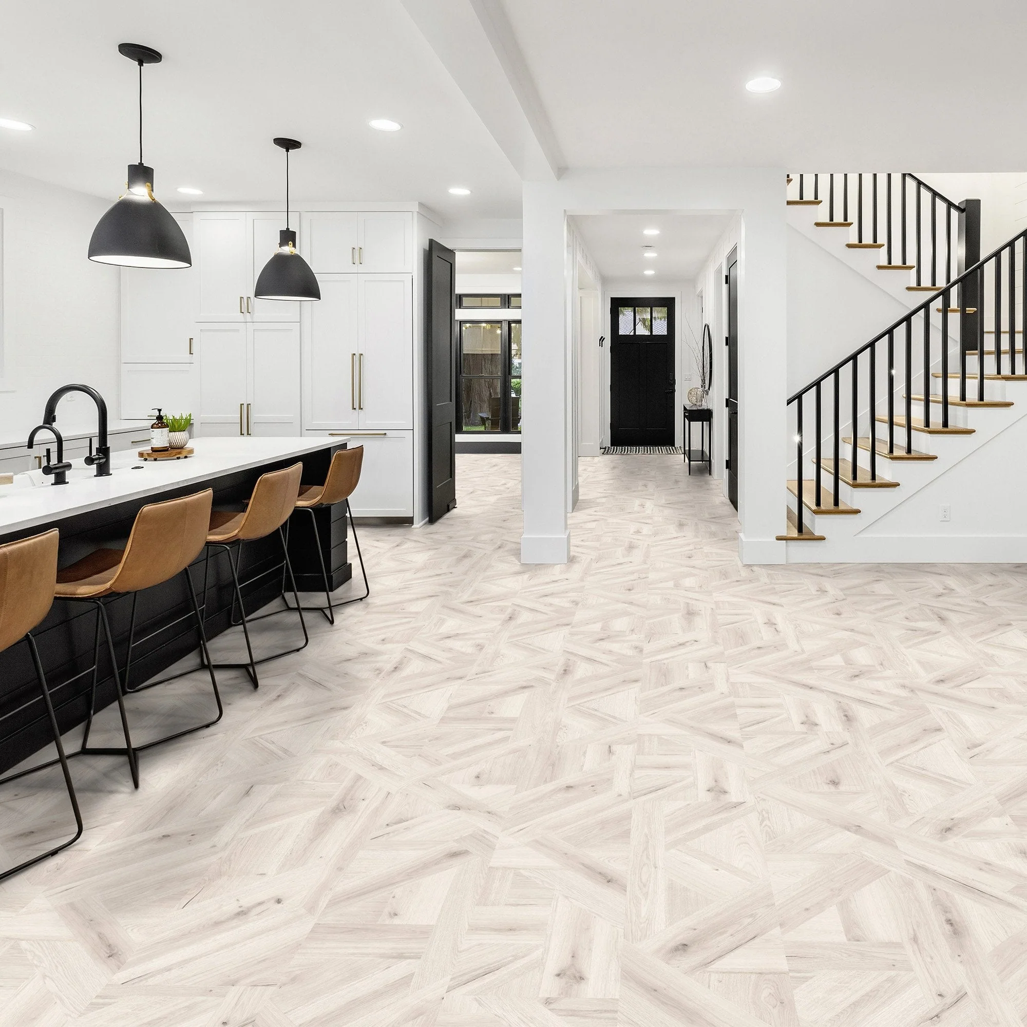 Timido - Aqua Pro Oak Milano Water-Resistant 8mm Laminate Flooring (121462) - Image 3