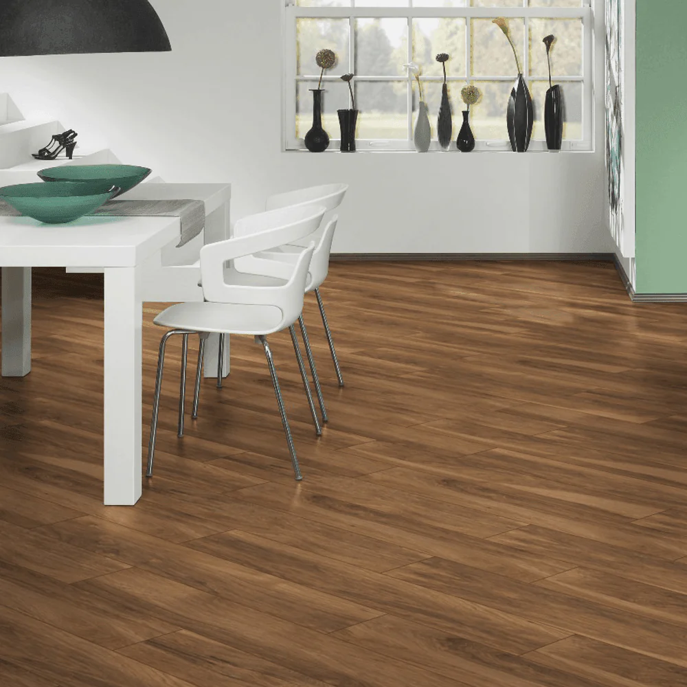 Appalachian Hickory - Atlantic 10mm Handscraped Moisture Resistant Laminate Flooring (122434) - Image 4