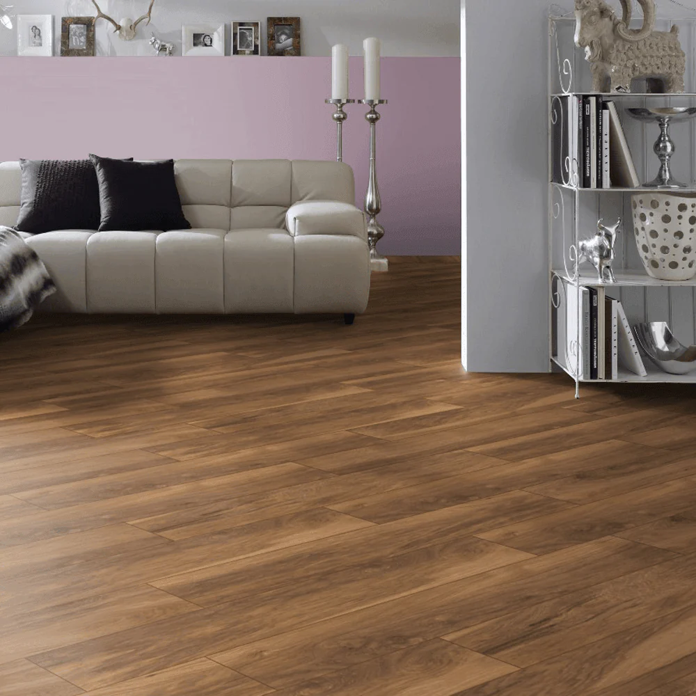 Appalachian Hickory - Atlantic 10mm Handscraped Moisture Resistant Laminate Flooring (122434) - Image 6
