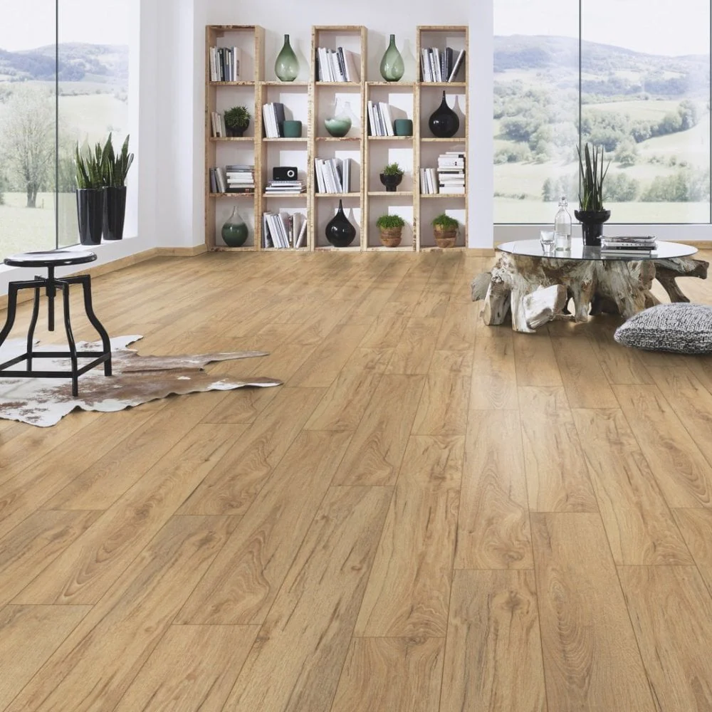 Armoury Oak - Supernatural Classic 8mm Embossed Laminate Flooring (122563) - Image 3