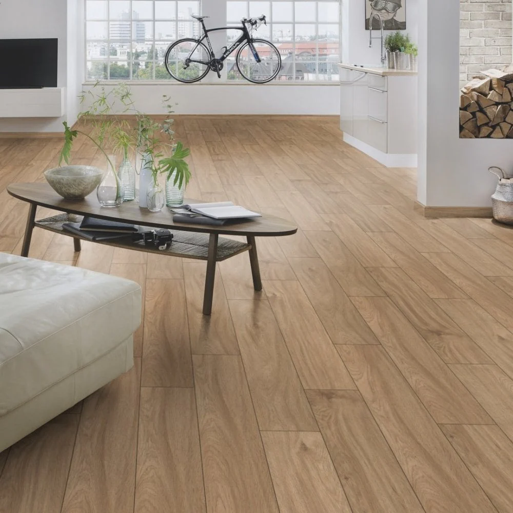 Credenza Oak - Supernatural Classic 8mm Embossed Laminate Flooring (122561) - Image 4
