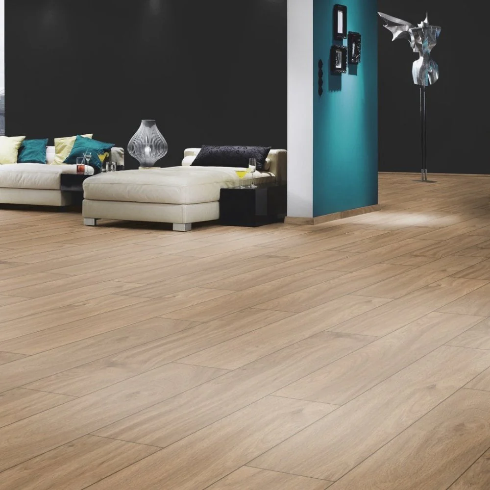 Credenza Oak - Supernatural Classic 8mm Embossed Laminate Flooring (122561) - Image 7