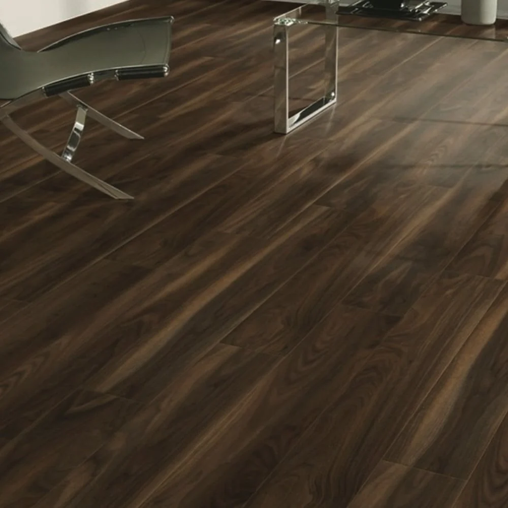 Dark Walnut - Eurohome Vario+ 12mm Laminate Flooring (122444) - Image 2