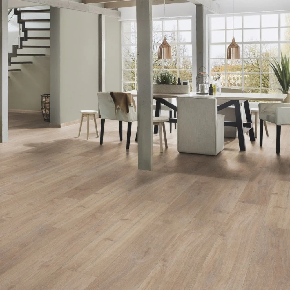 Khaki Oak - Supernatural Classic 8mm Embossed Laminate Flooring (122555) - Image 5