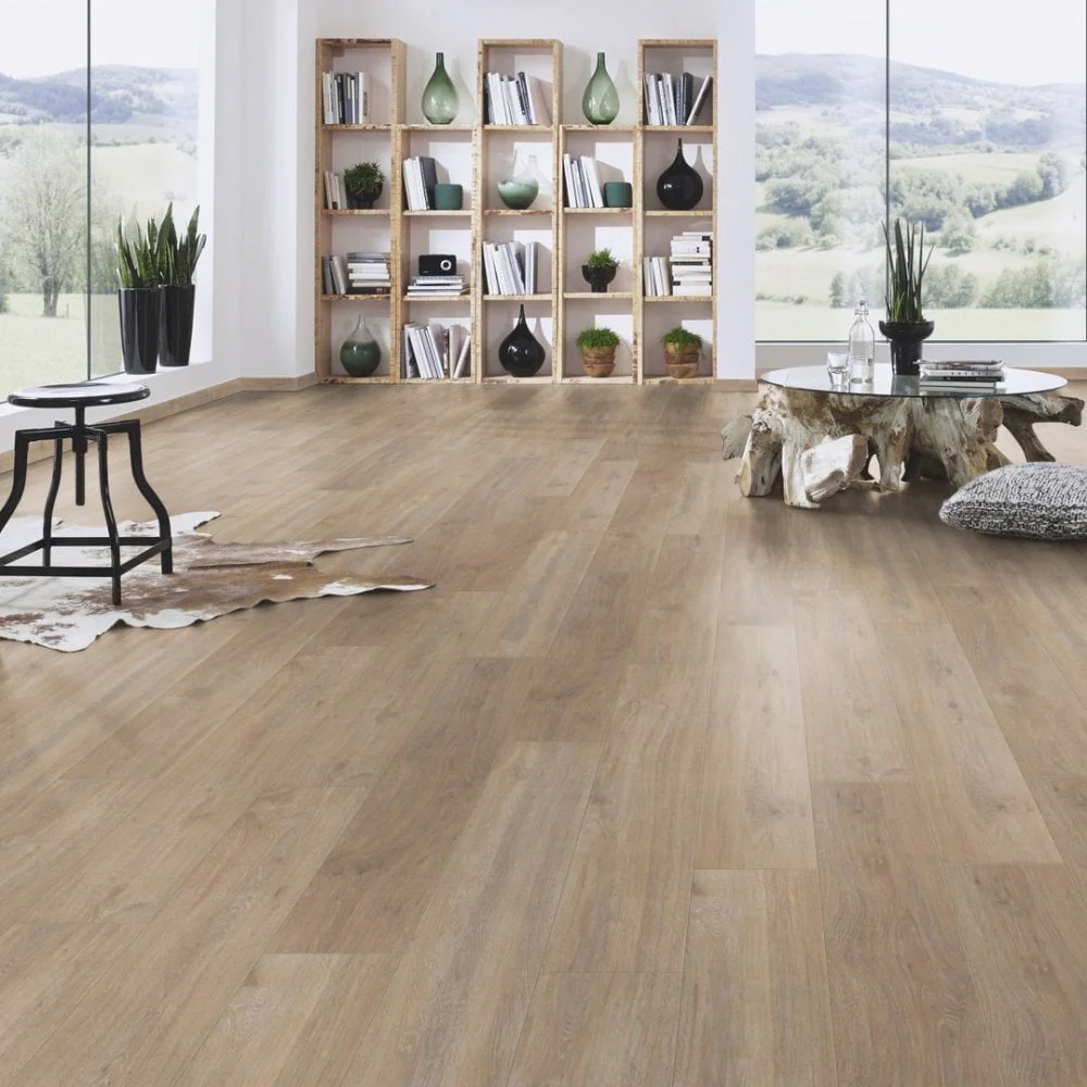 Khaki Oak - Supernatural Classic 8mm Embossed Laminate Flooring (122555) - Image 7