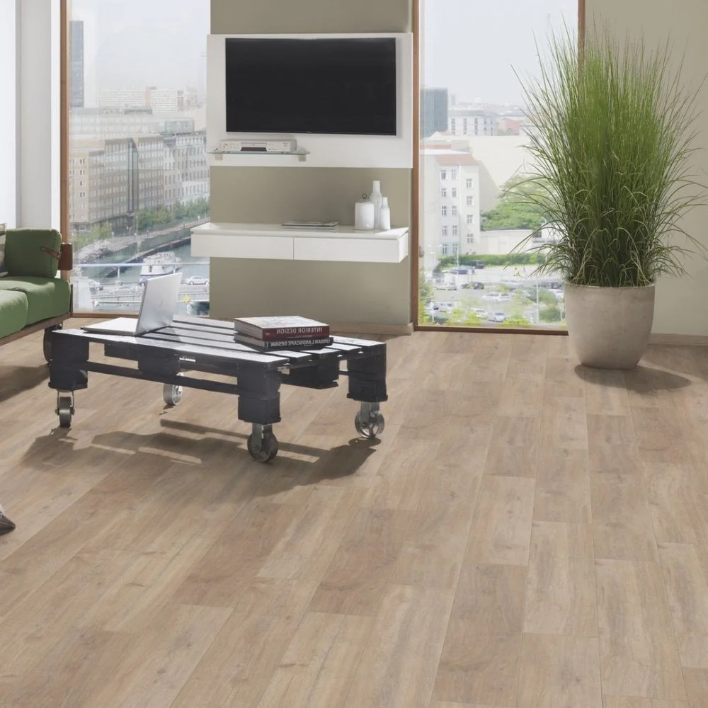 Khaki Oak - Supernatural Classic 8mm Embossed Laminate Flooring (122555) - Image 8