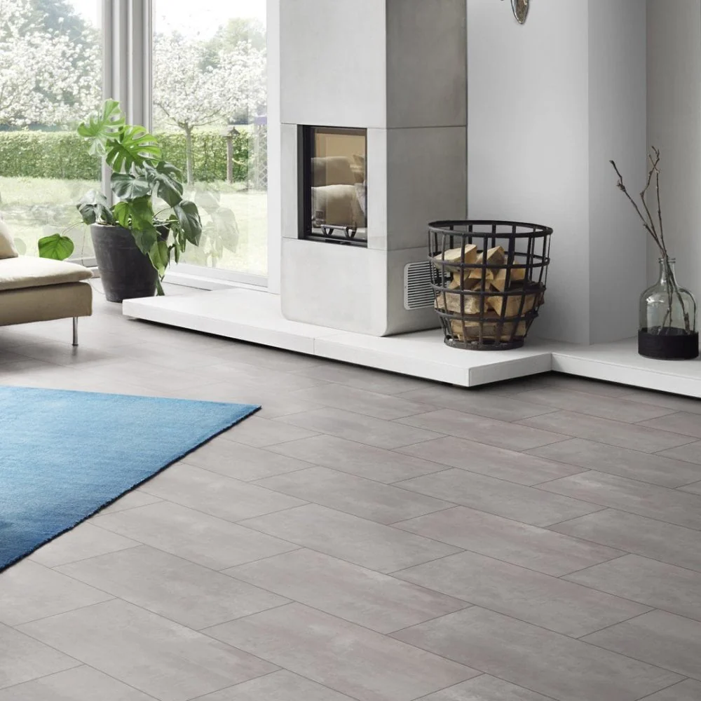 Pearl Grey - Atlantic 8mm Moisture Resistant Laminate Flooring (122466) - Image 4