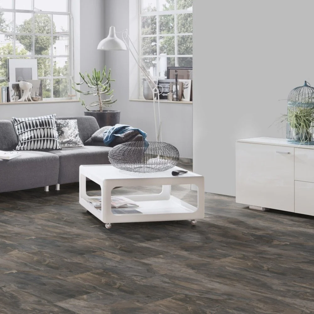 Pewter Slate - Atlantic 8mm Moisture Resistant Laminate Flooring (122432) - Image 11