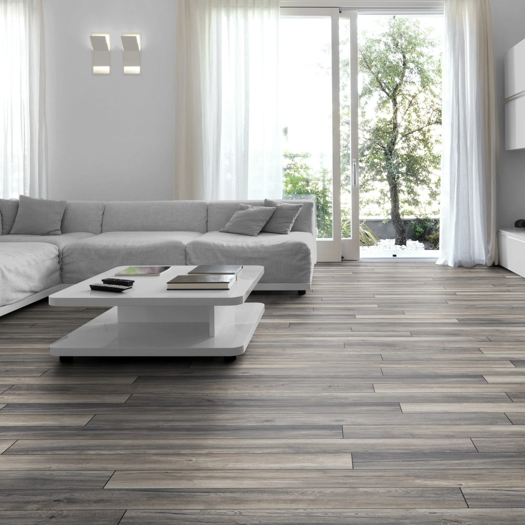 Harbour Grey Oak - Robusto Villa 12mm Laminate Flooring (84819) - Image 4