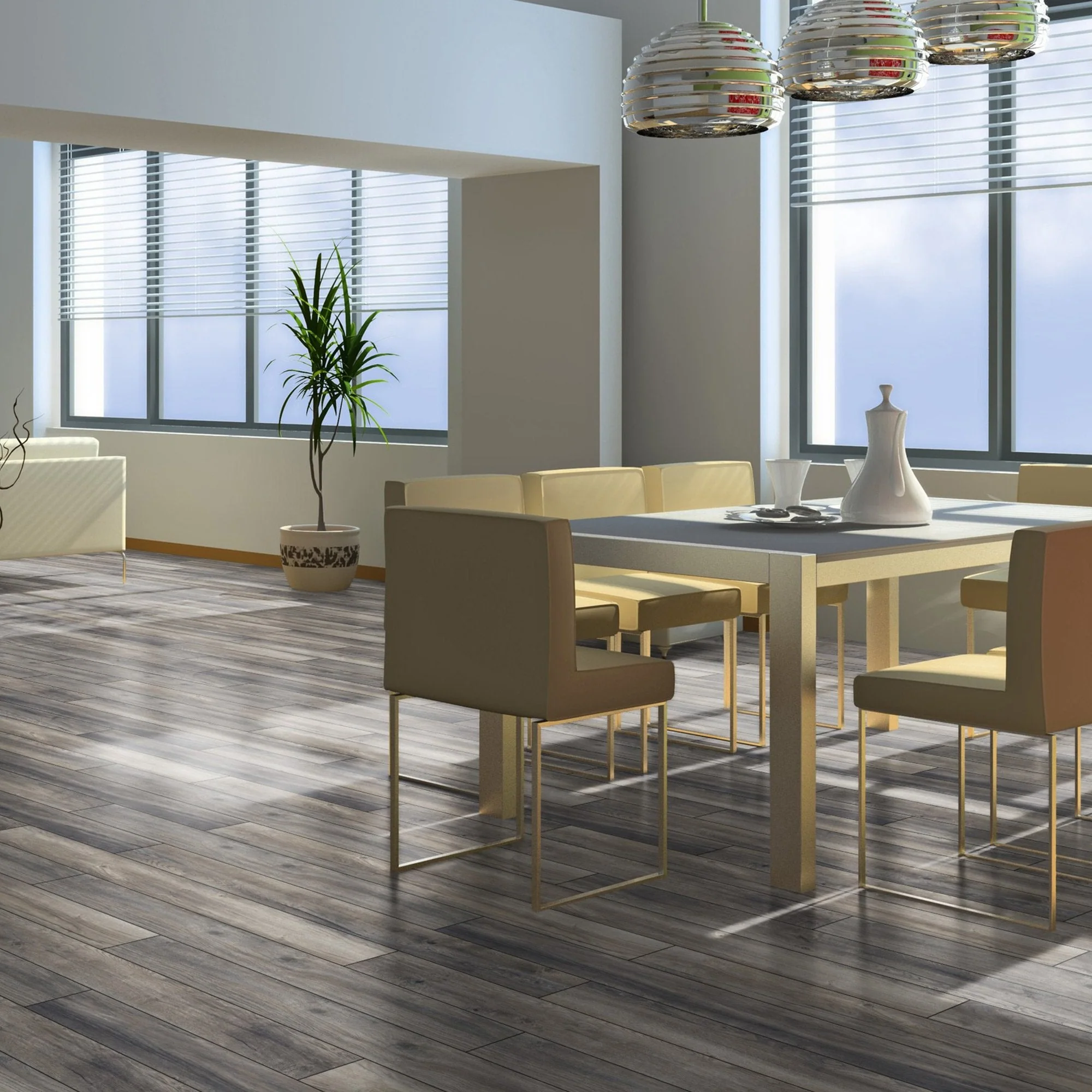 Harbour Grey Oak - Robusto Villa 12mm Laminate Flooring (84819) - Image 6