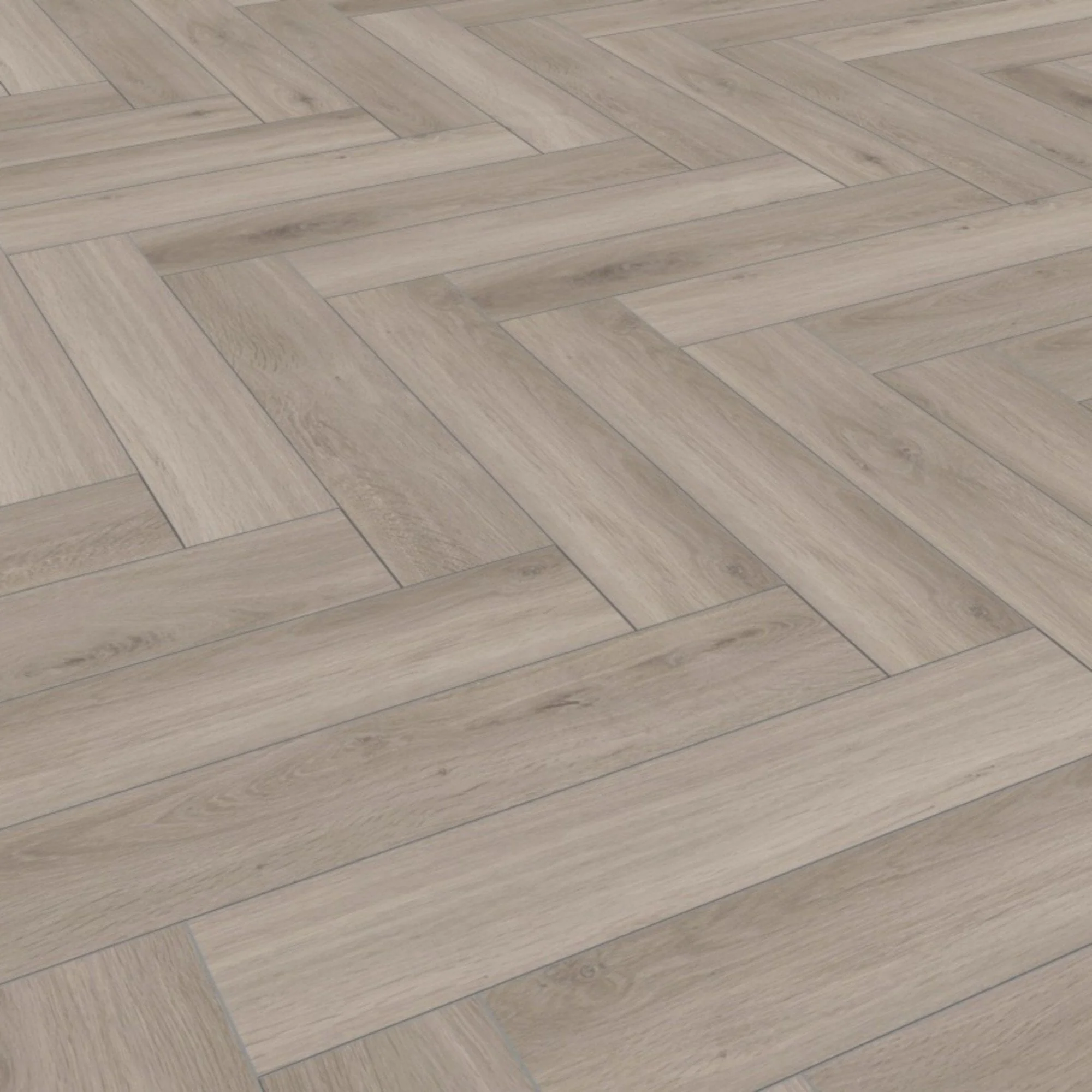 Oak Silver - Herringbone 8mm Laminate Flooring - Image 4