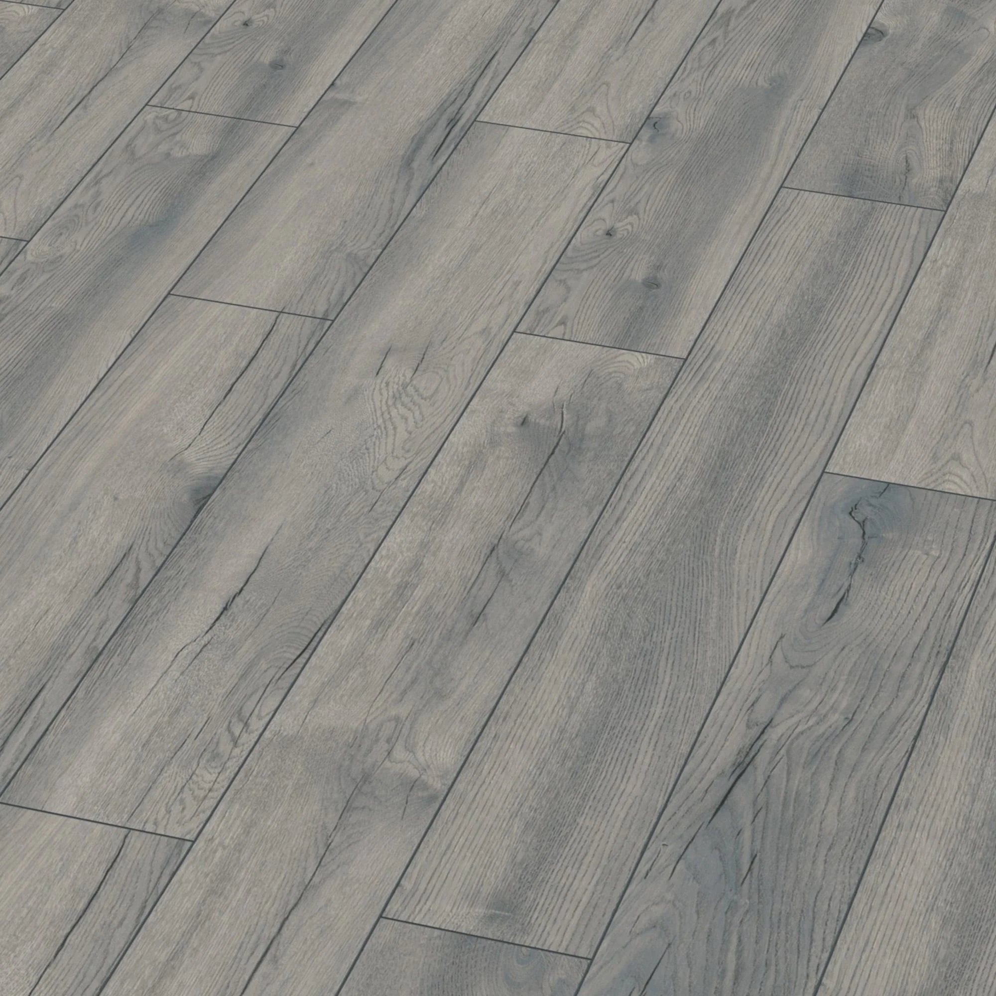 Pettersson Grey Oak - Exquisite 8mm Laminate Flooring (54191) - Image 2