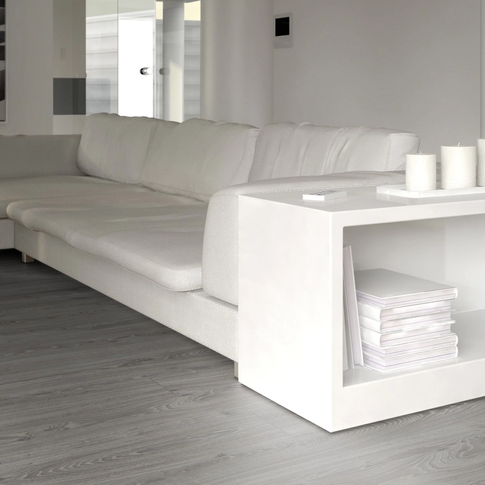 Timeless Grey Oak - Robusto Villa 12mm Laminate Flooring (84818) - Image 7