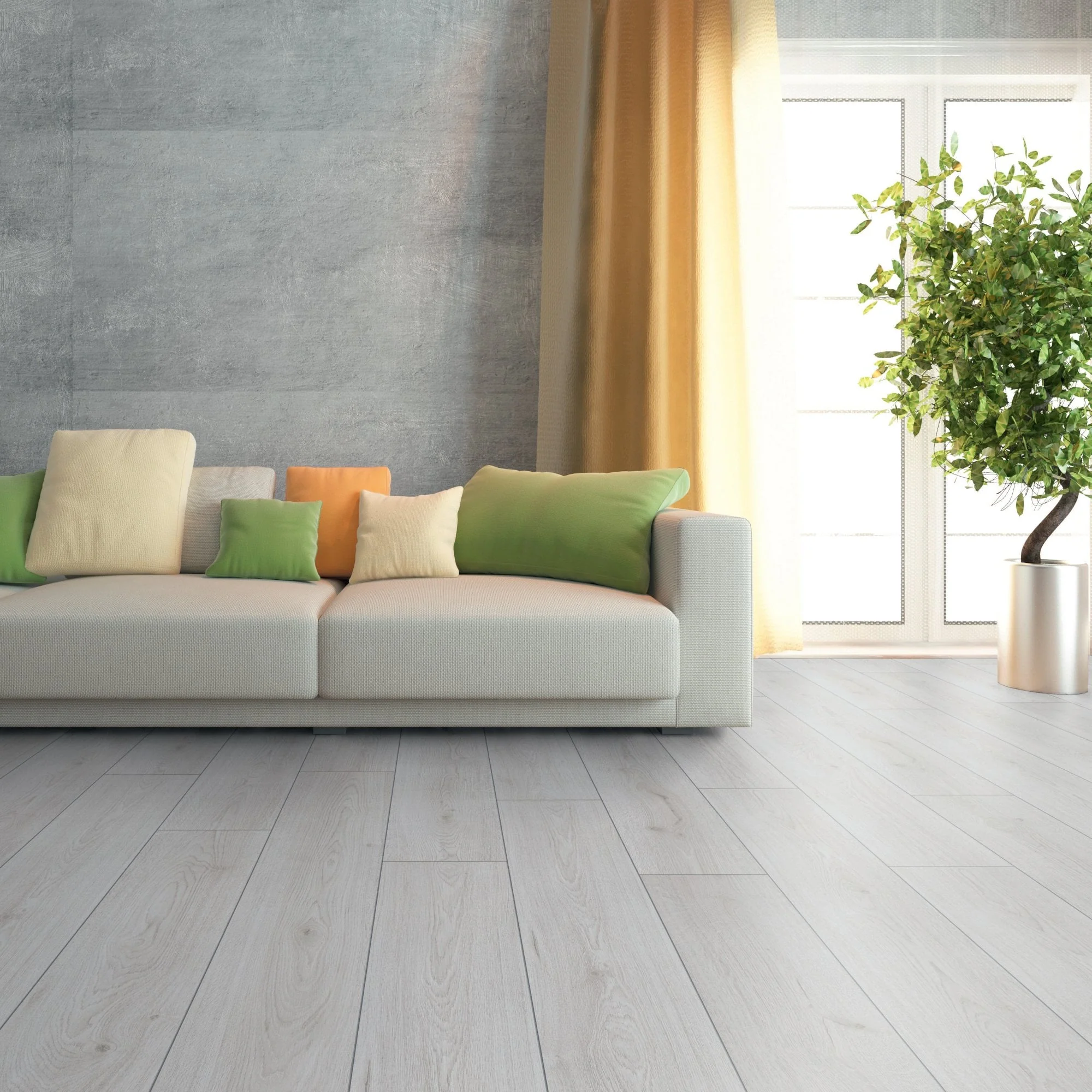 Trend Oak White - Advanced 8mm Laminate Flooring - Image 4