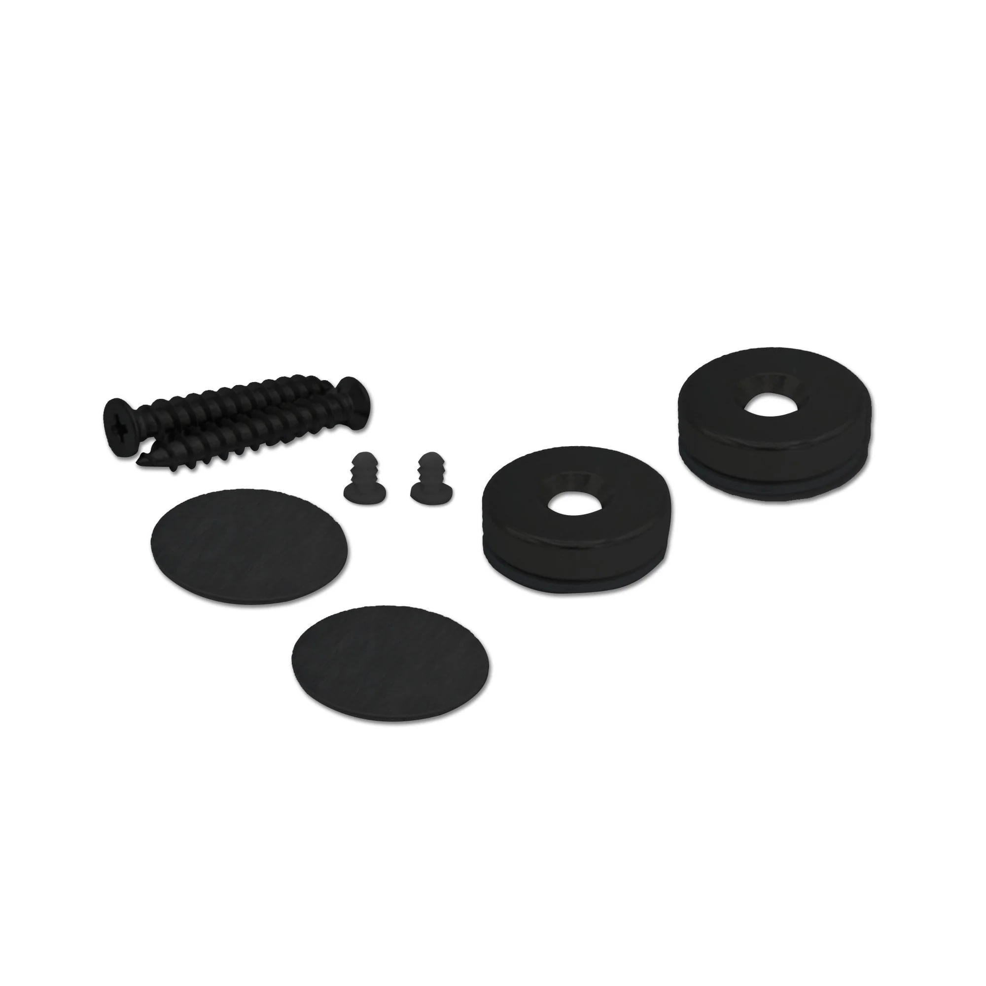 24mm Flush Mounted Countersunk Magnetic Catch - Black (122070) - Image 2