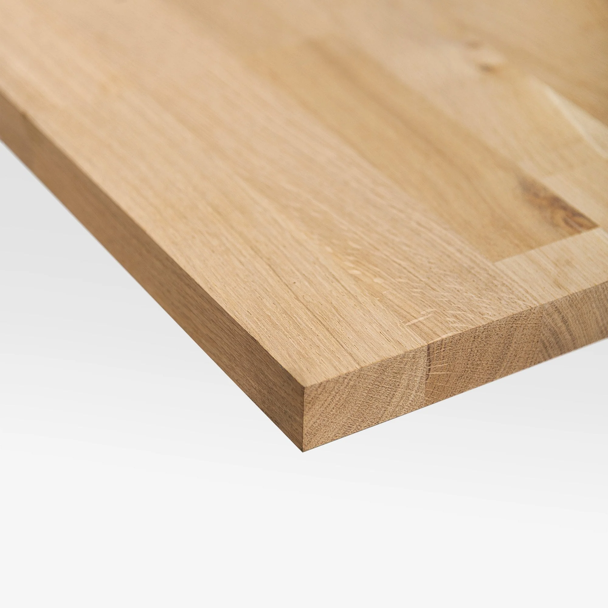 Euro Oak - 27mm Solid Finger-Jointed European Oak Furniture Board (2.40m) - Image 2