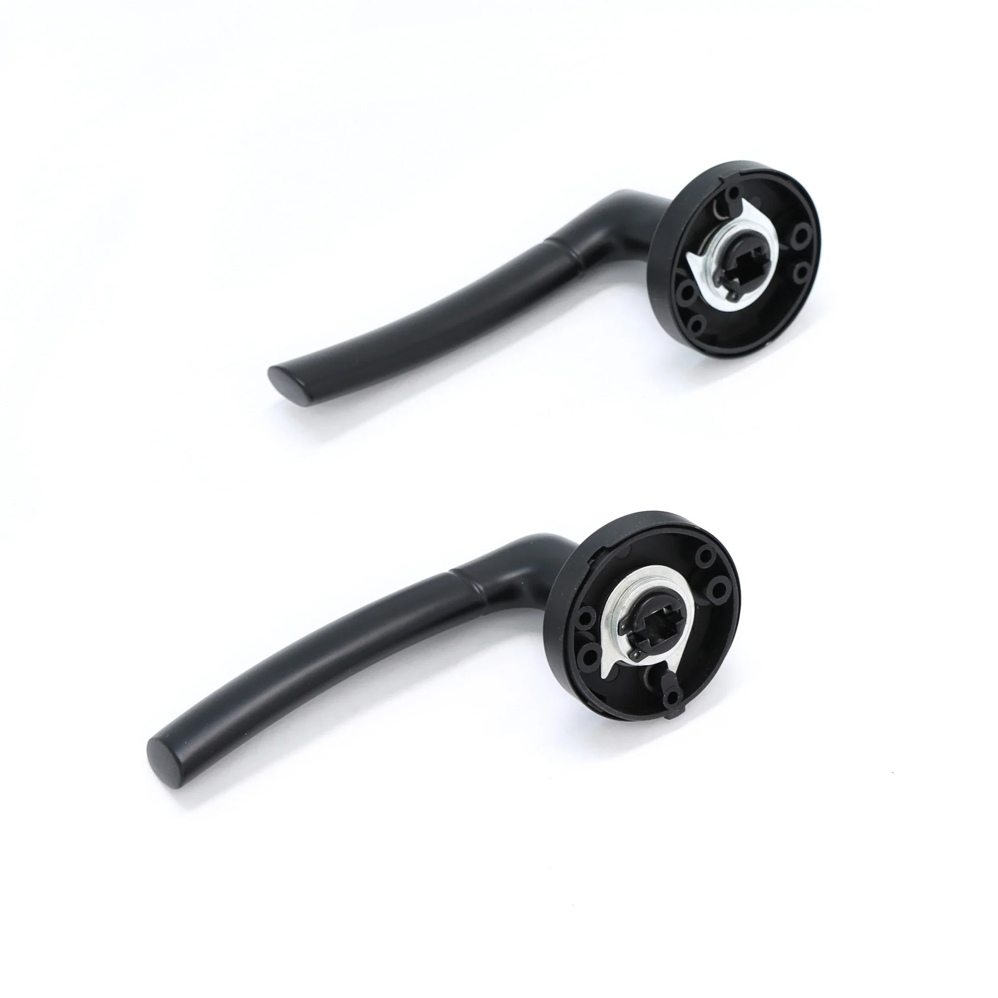 Lifestyle Alcor Lever on Round Rose Handle Set - Matt Black (123565) - Image 3