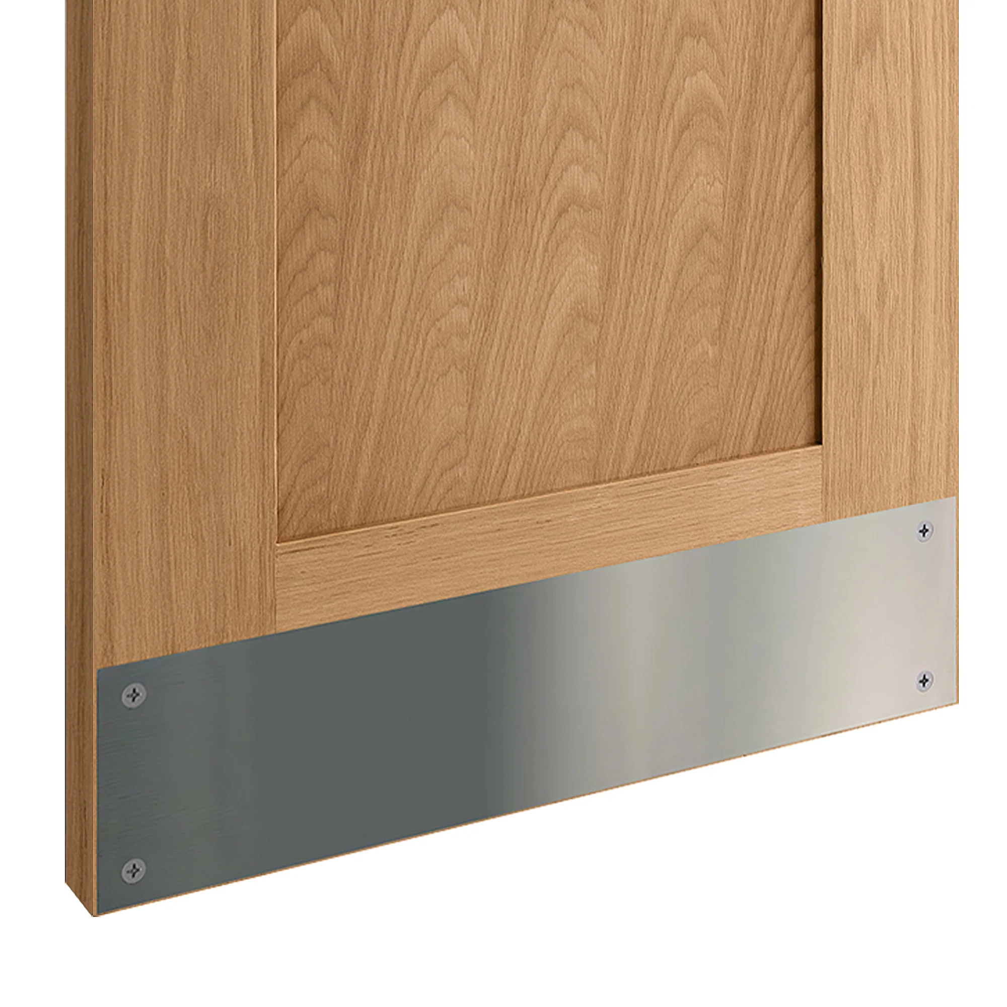 Satin Stainless Steel Kick Plate 700 x 150mm (H4815SSS) - Image 2