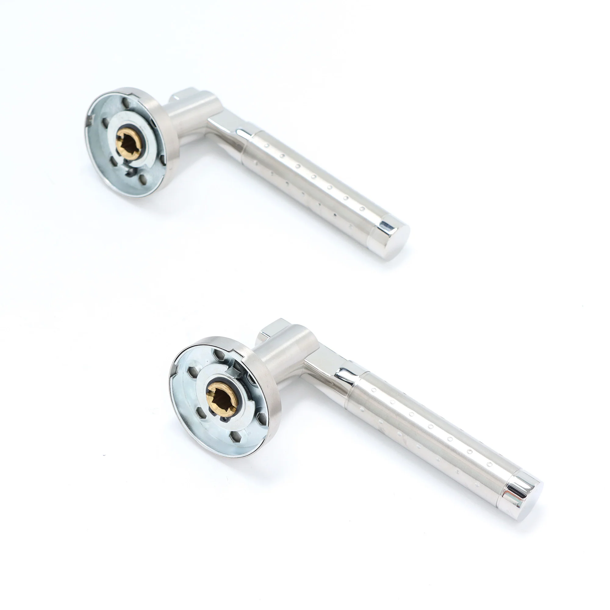 Superior Proxima Lever on Round Rose Handle Set - Polished Stainless Steel (123494) - Image 4
