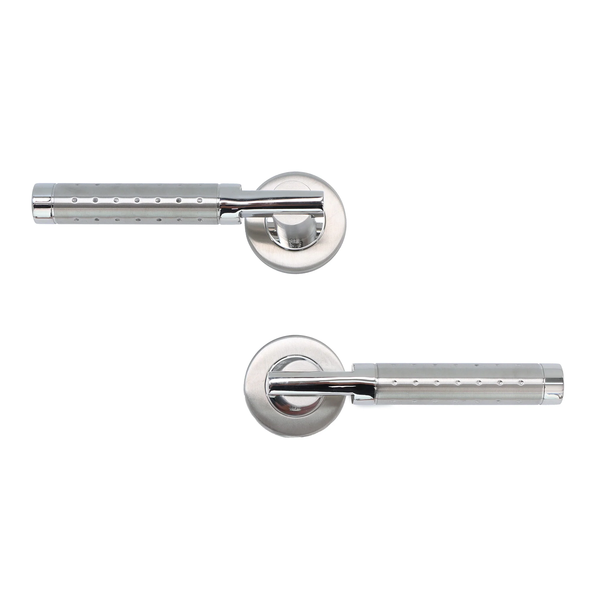 Superior Proxima Lever on Round Rose Handle Set - Polished Stainless Steel (123494) - Image 6