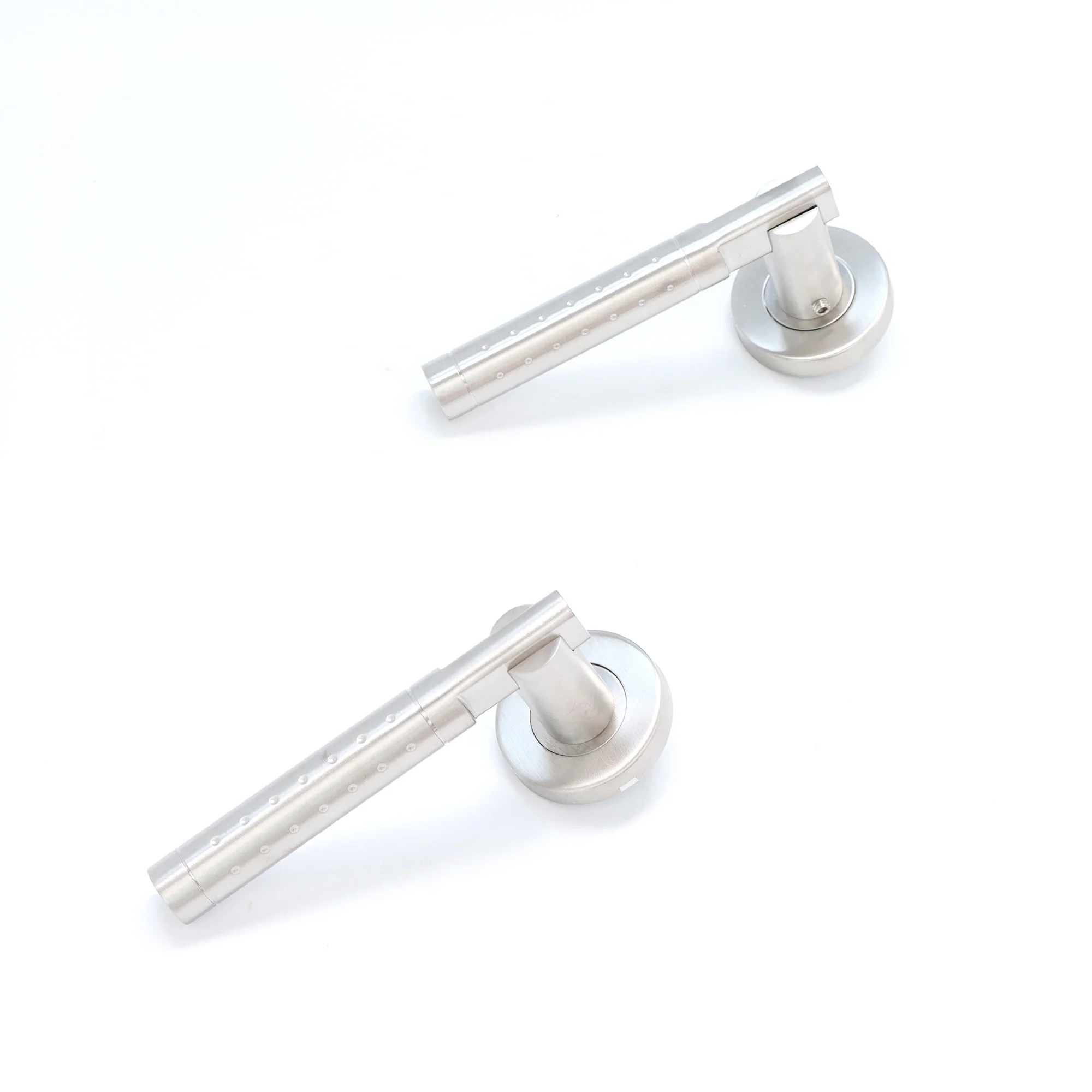 Superior Proxima Lever on Round Rose Handle Set - Satin Stainless Steel (123493) - Image 5