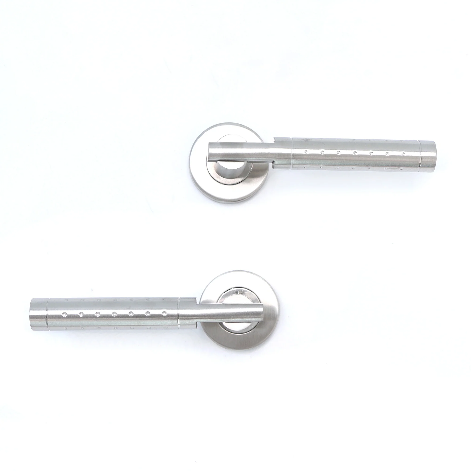Superior Proxima Lever on Round Rose Handle Set - Satin Stainless Steel (123493) - Image 6