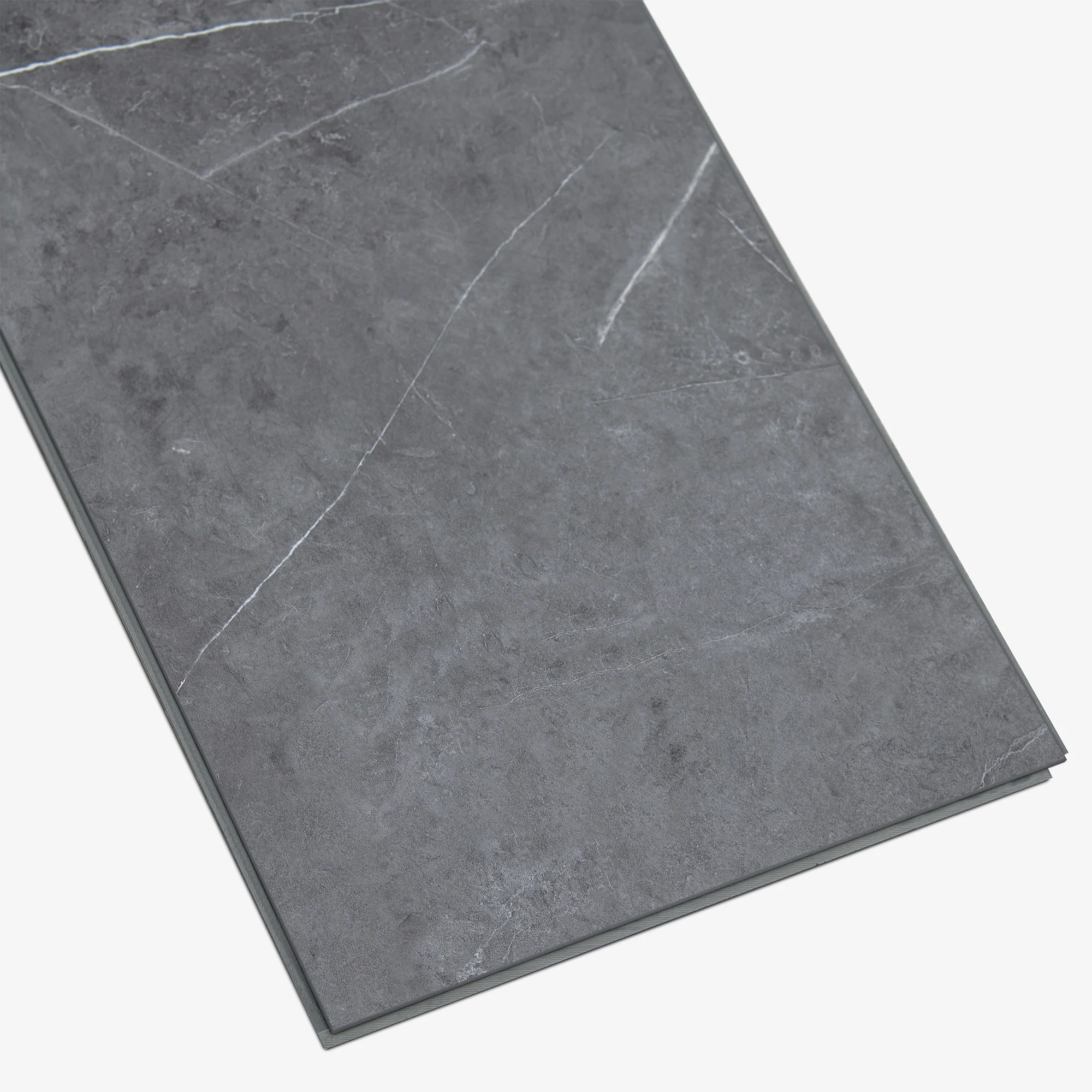 Grey Marble - Luxe Vision SPC 4mm UV Resistant Coating Wall Panelling Sample - LT-4010 (SKU-345285) - Image 3