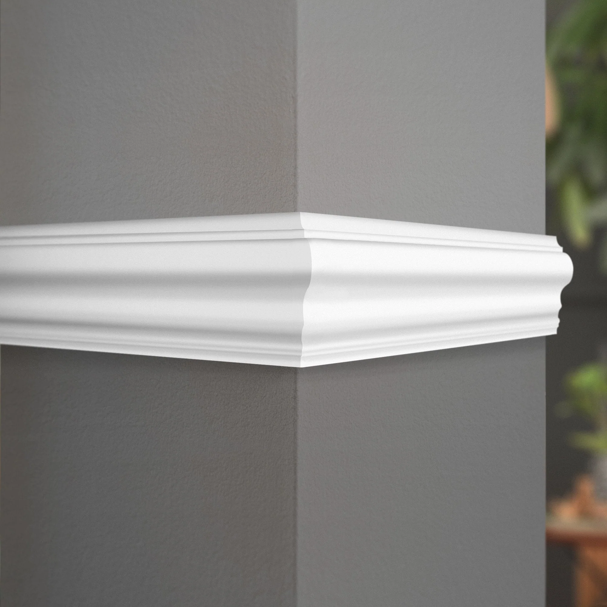 2.4m White Painted Dado Rail 20mm x 69mm - Image 2