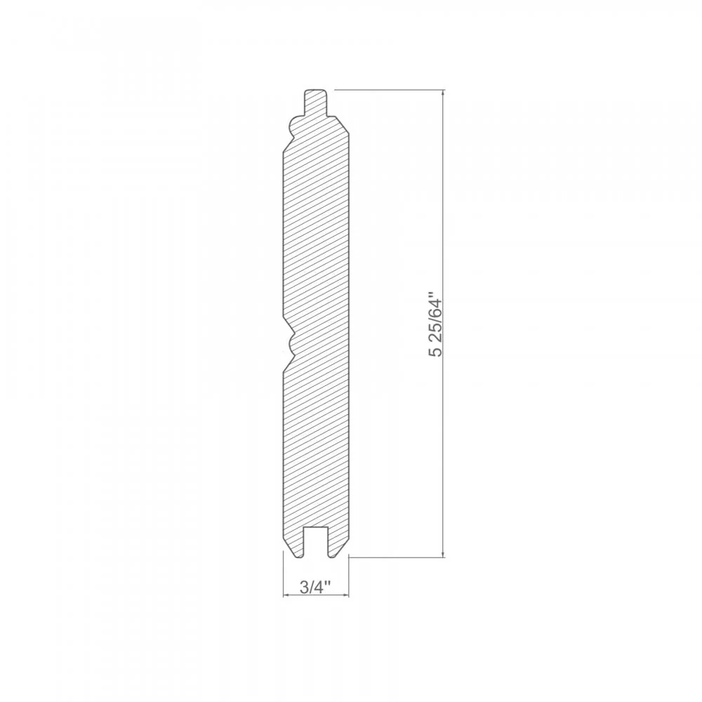 2.4m White Painted T&G Wainscoting Panel Moulding 19mm x 137mm - Image 3