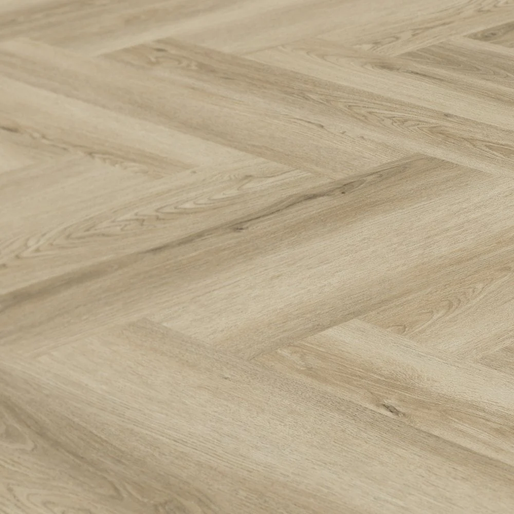 Beaumont Oak - Luxe Vision Herringbone 5mm Embossed Purecoat Rigid Core Vinyl Flooring (123030) - Image 3