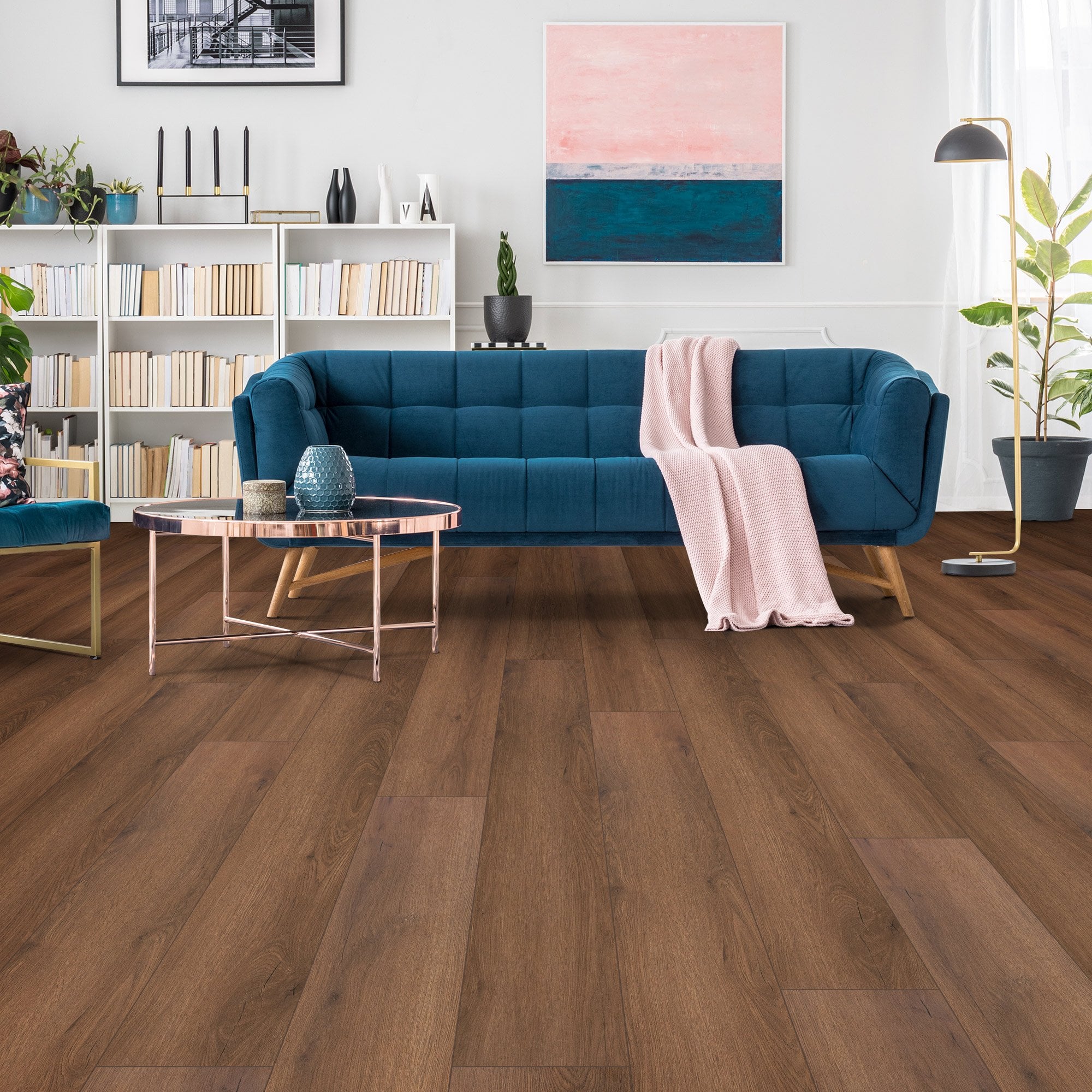 Dusky Oak - Comfort Luxe Plus 12mm Laminate Flooring (122138) - Image 7