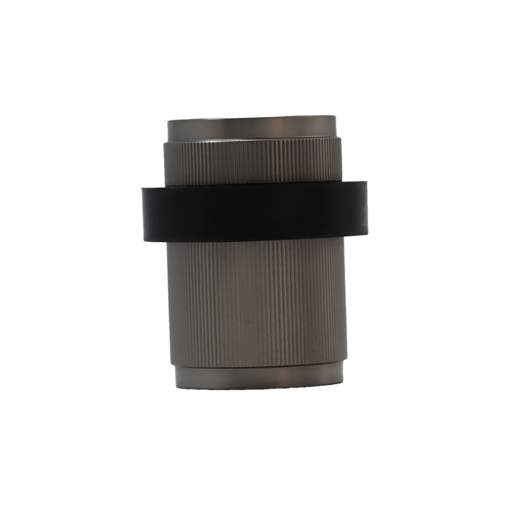 Fluted Round Door Stopper - Gun Metal (123465) - Image 2