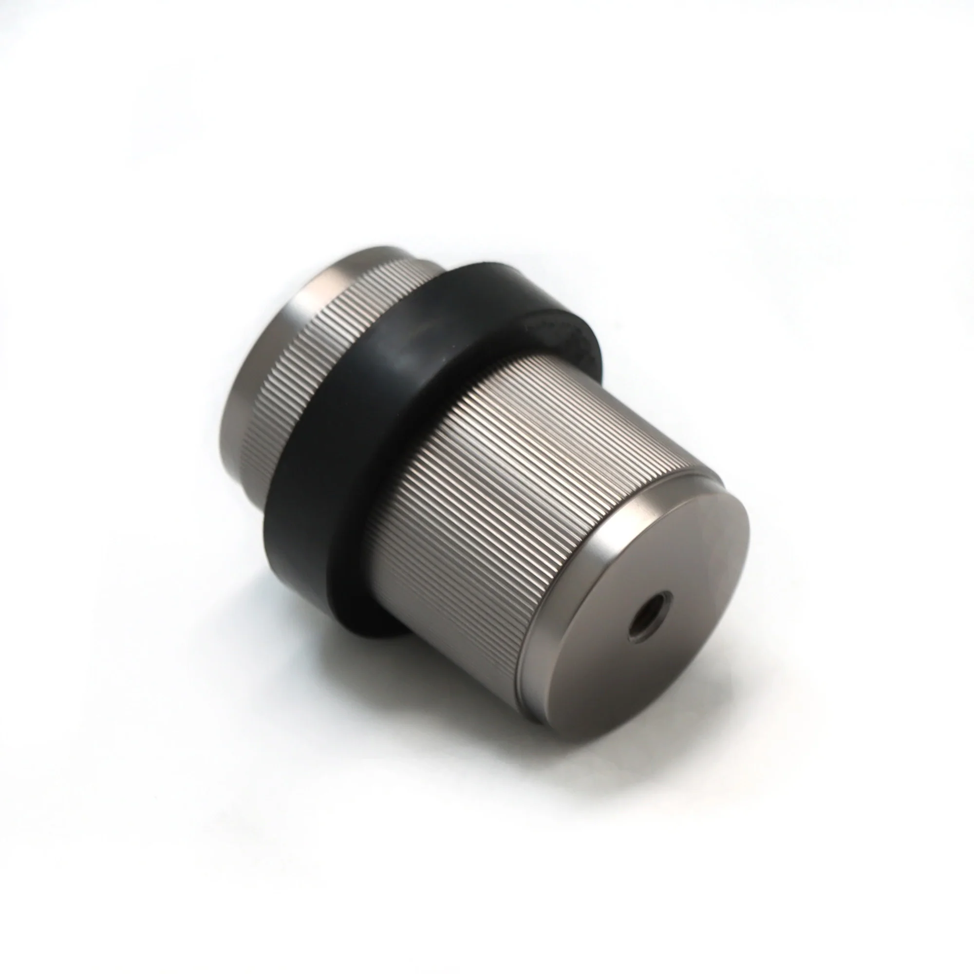 Fluted Round Door Stopper - Gun Metal (123465) - Image 3
