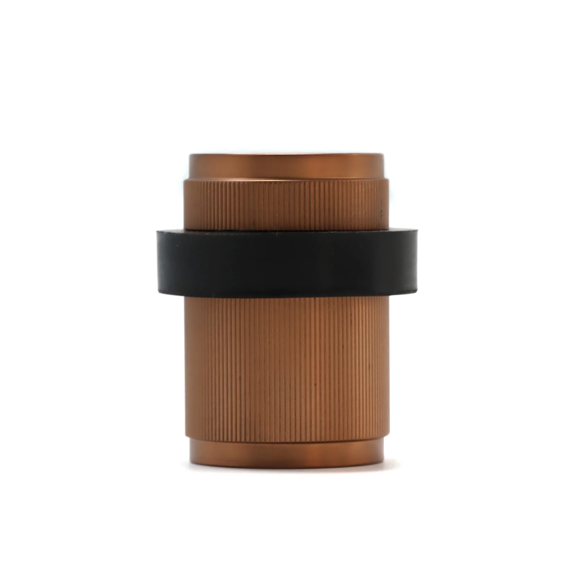 Fluted Round Door Stopper - Rose Gold (123464) - Image 3