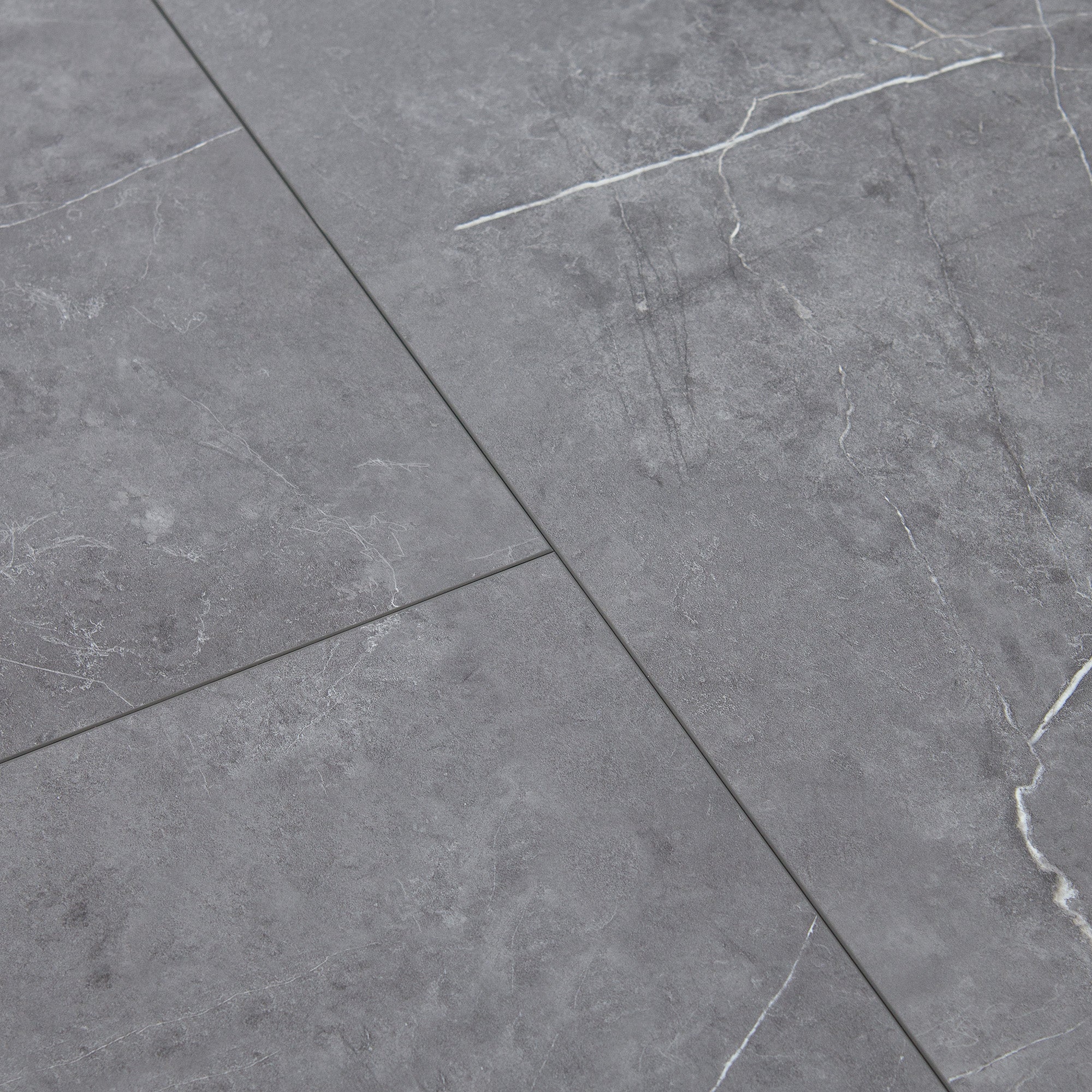 Grey Marble - Luxe Vision SPC 4mm UV Resistant Coating Wall Panelling (123047) - Image 2