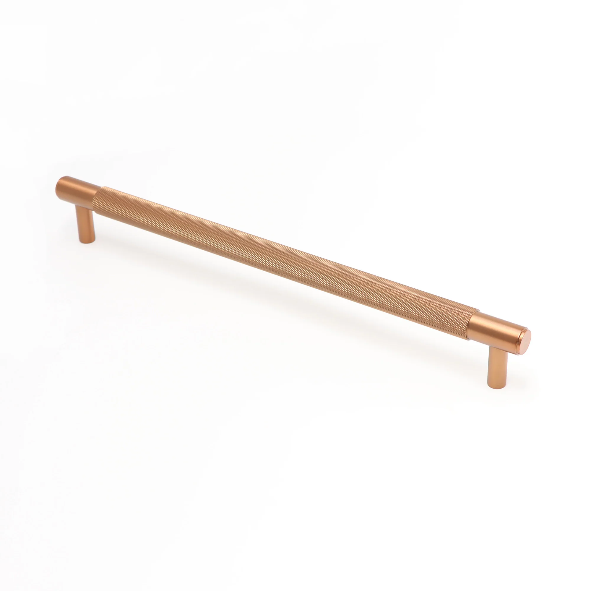 Knurled Large Round T-Bar Pull Handle - Rose Gold (123419) - Image 4