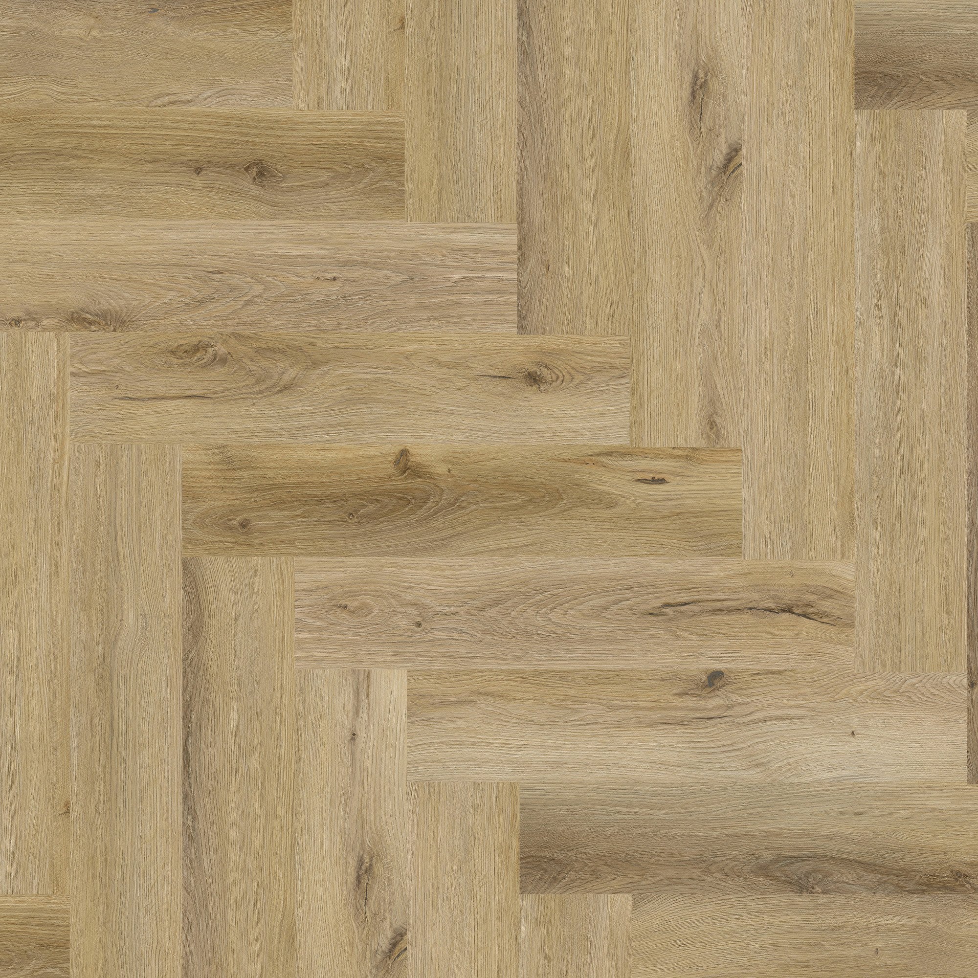 Langford Oak - Foundation Herringbone LVT 5mm Anti-Microbial UV Coated Rigid Core Vinyl Flooring (123003) - Image 2