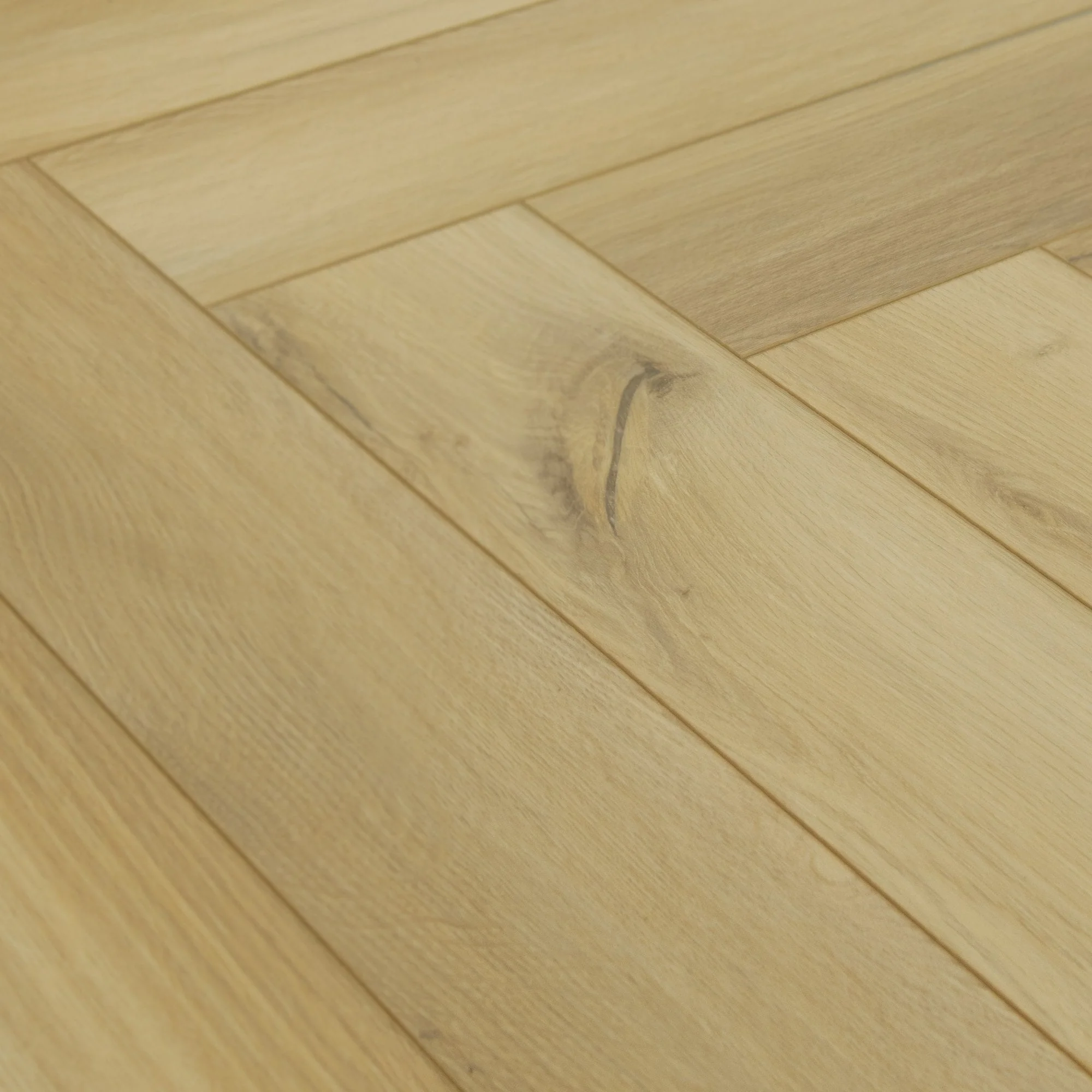 Langford Oak - Foundation Herringbone LVT 5mm Anti-Microbial UV Coated Rigid Core Vinyl Flooring (123003) - Image 3