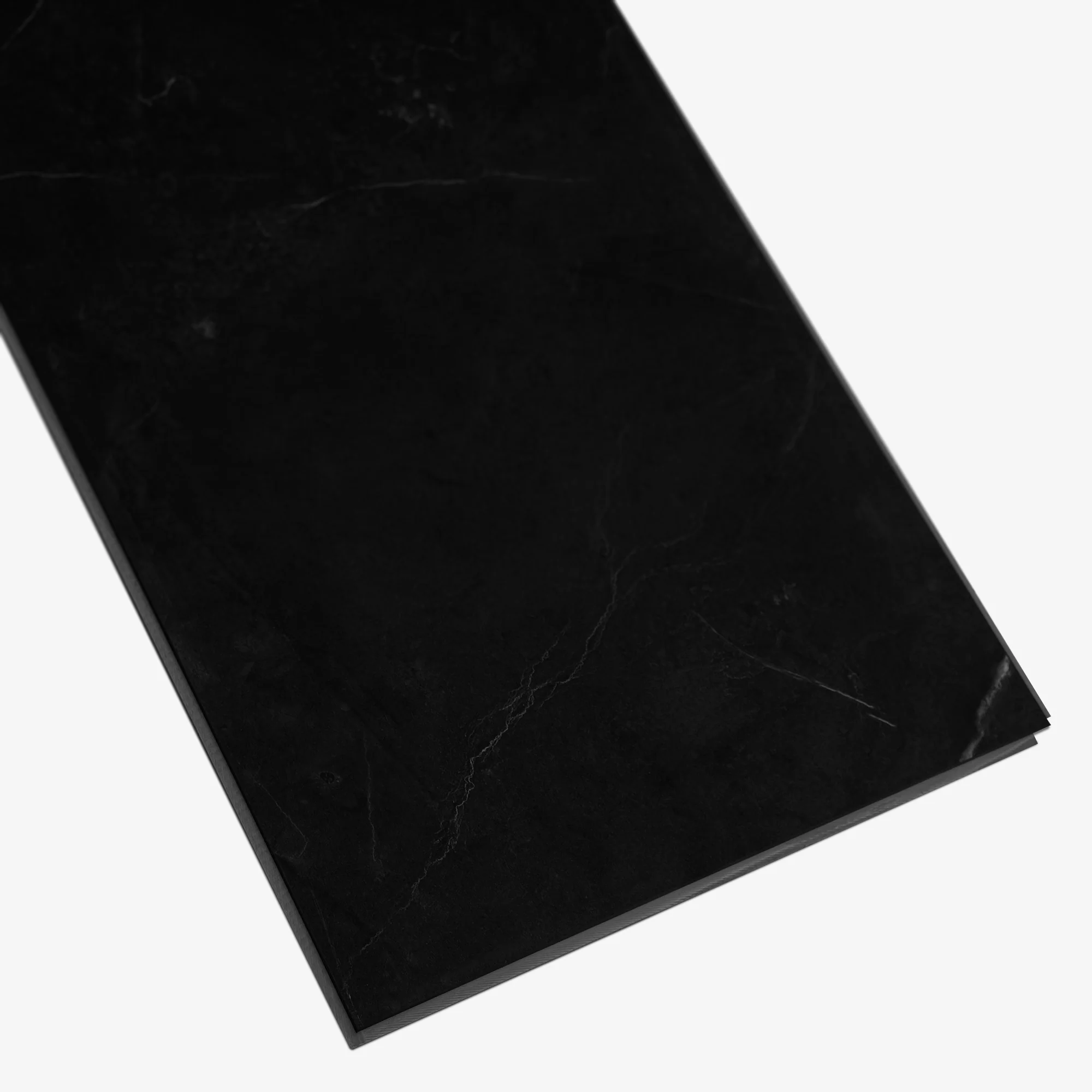 Black Marble - Luxe Vision SPC 4mm UV Resistant Coating Wall Panelling Sample - LT-4011 (SKU-345283) - Image 8