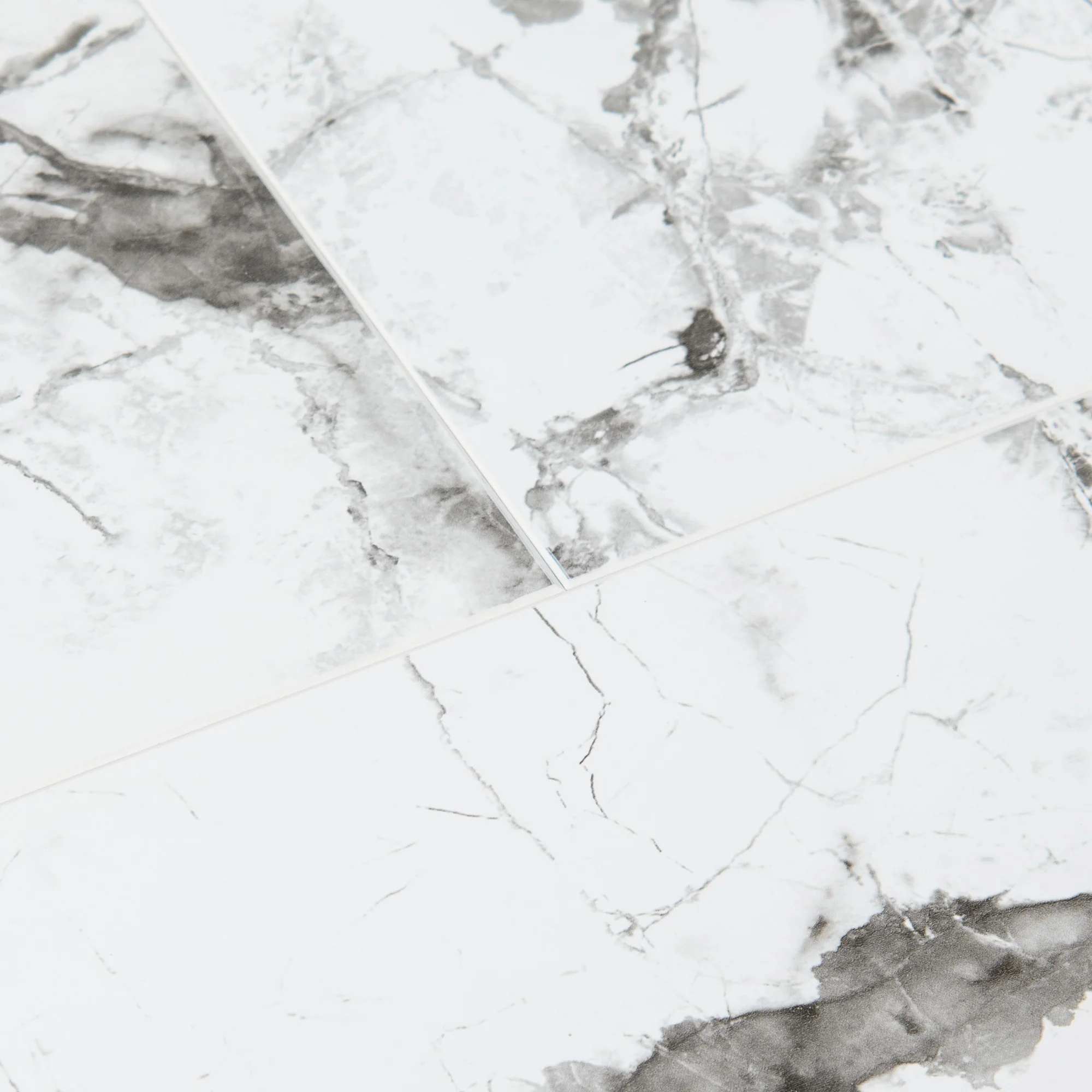 White Marble - Luxe Vision SPC 4mm UV Resistant Coating Wall Panelling Sample - LT-2661 (SKU-345284) - Image 7